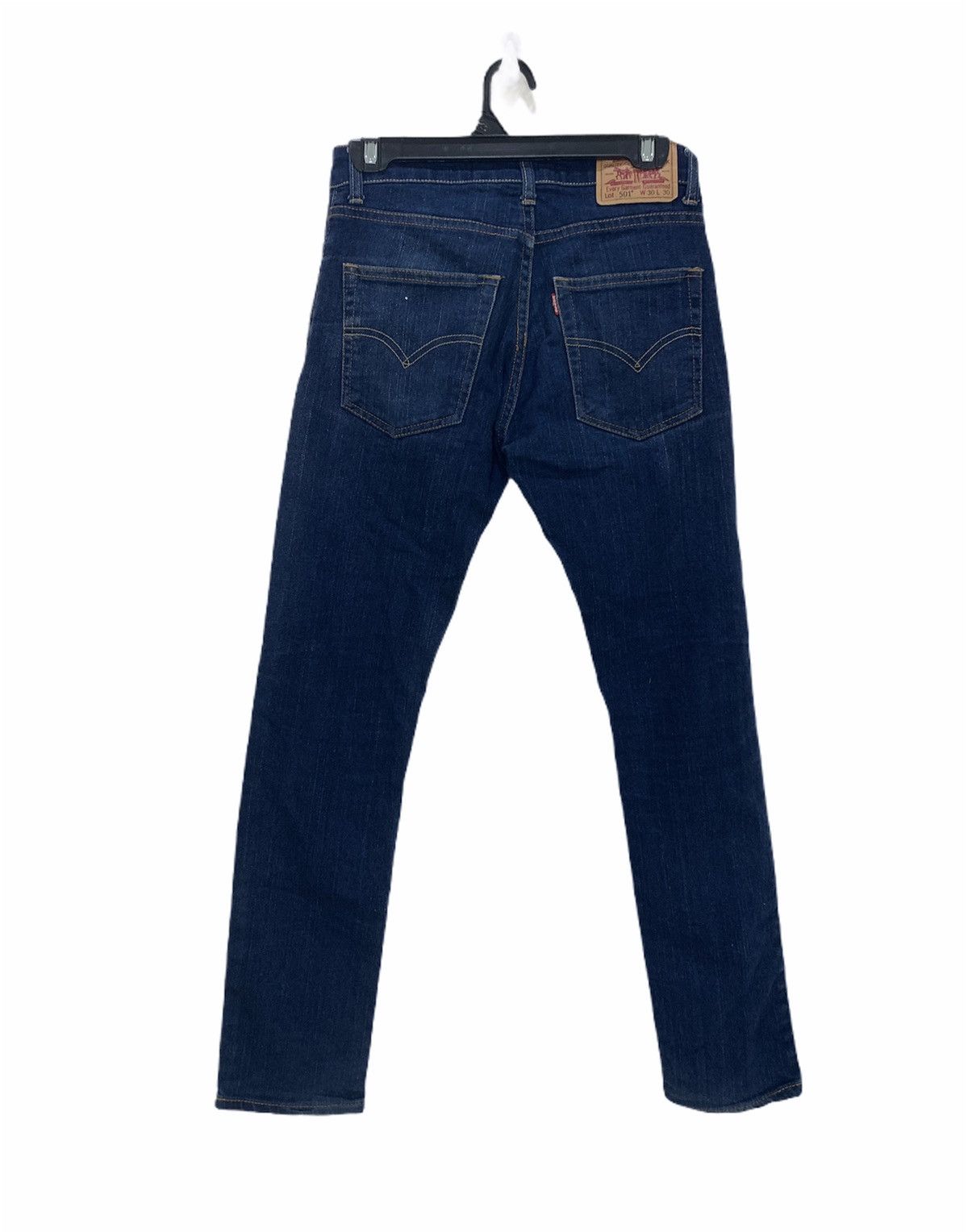 Levi's × Levi's Vintage Clothing LEVIS 501 Indigo Blue Stonewash Slimfit Biker Denim Jeans Size US 28 / EU 44 - 2 Thumbnail