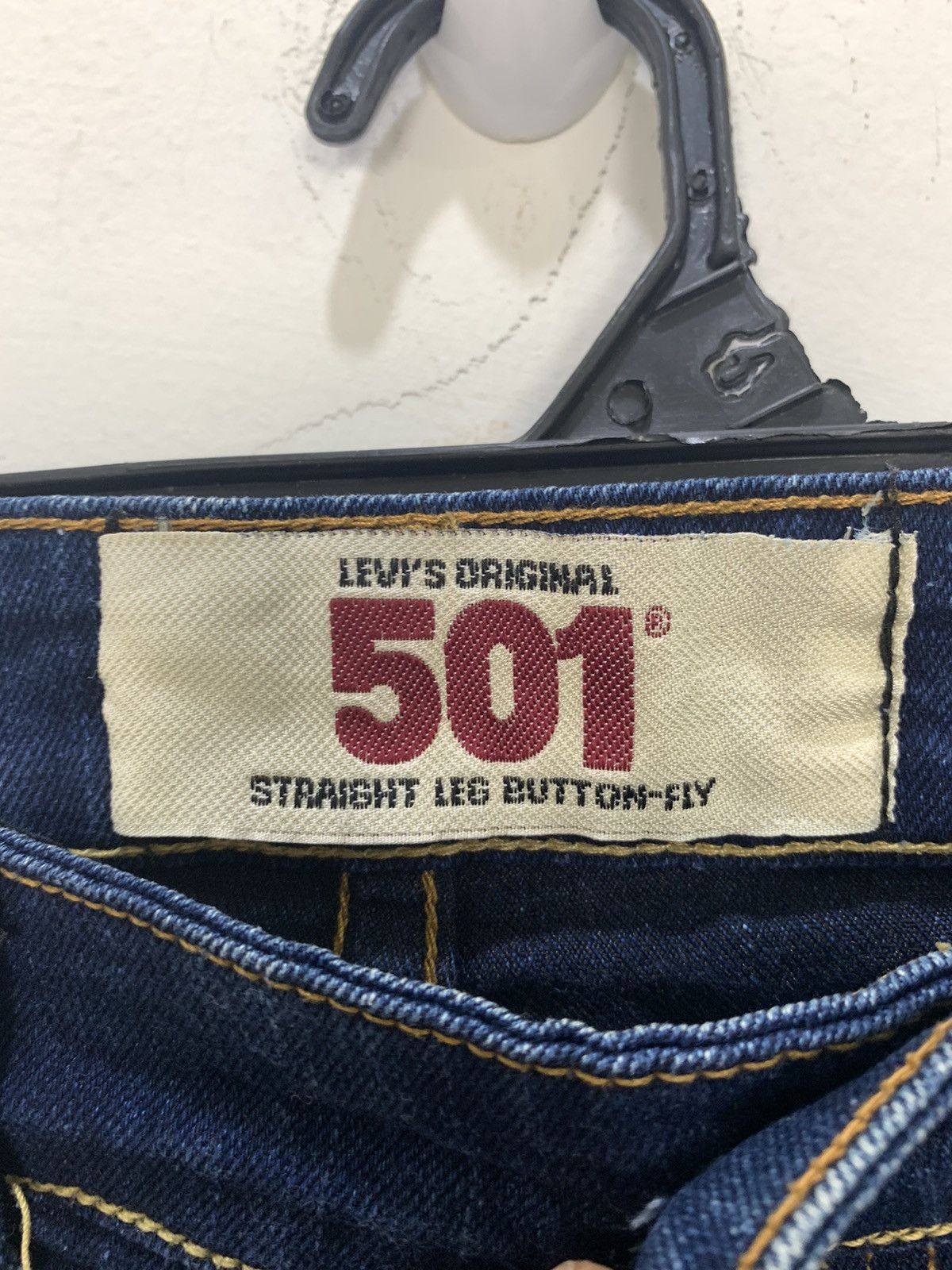 Levi's × Levi's Vintage Clothing LEVIS 501 Indigo Blue Stonewash Slimfit Biker Denim Jeans Size US 28 / EU 44 - 10 Thumbnail