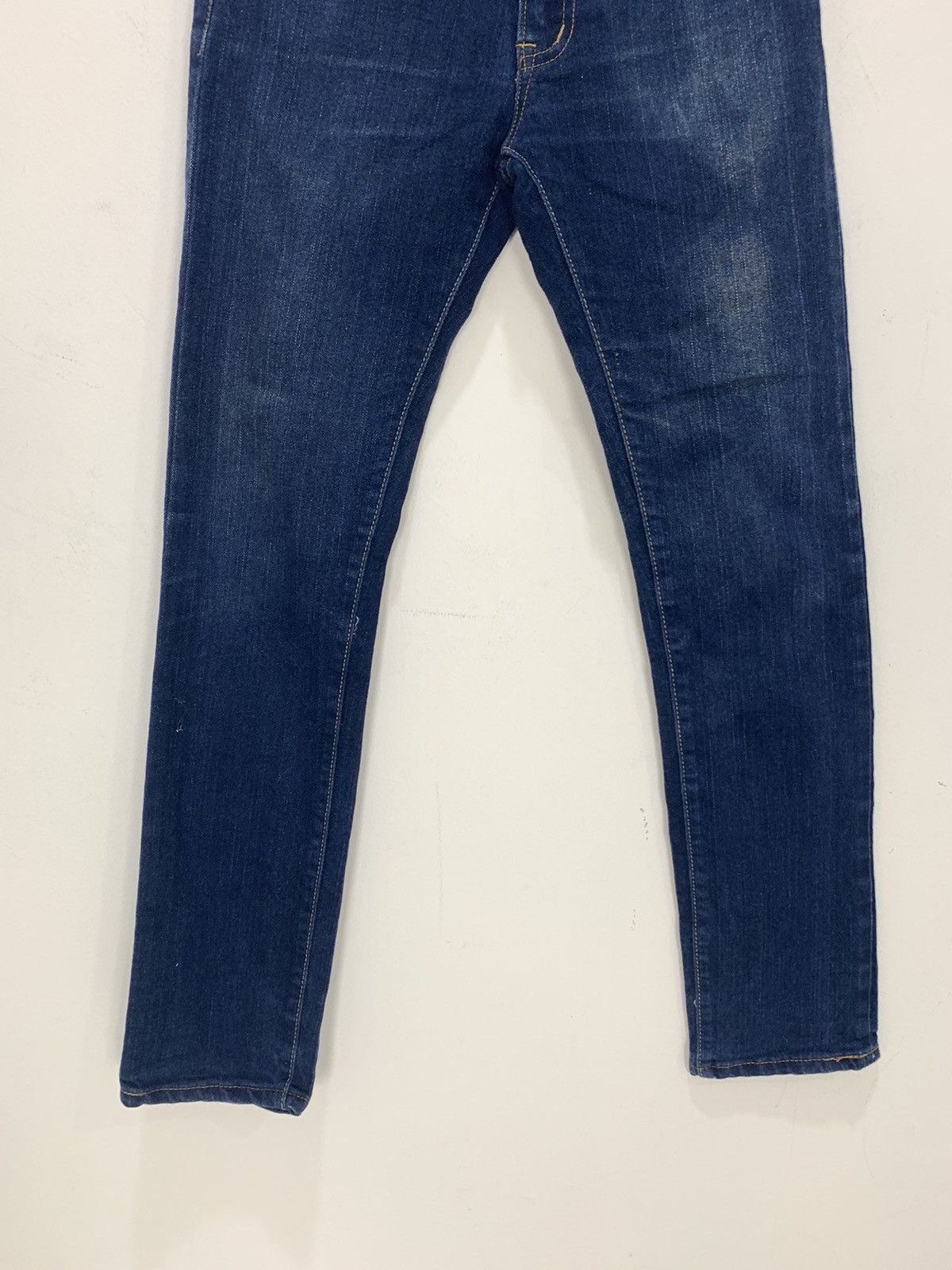 Levi's × Levi's Vintage Clothing LEVIS 501 Indigo Blue Stonewash Slimfit Biker Denim Jeans Size US 28 / EU 44 - 5 Thumbnail