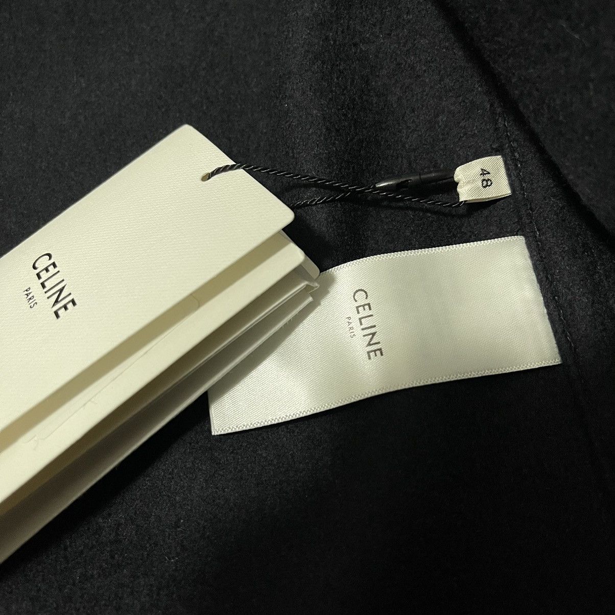 Celine × Hedi Slimane CELINE BY HEDI SLIMANE “SS20 OPEN COLLAR ZIPPED CABAN” Size US M / EU 48-50 / 2 - 4 Thumbnail