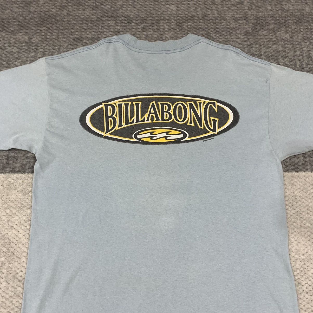 Billabong × Vintage VINTAGE 90s BILLABONG USA SINGLE STITCH STREETWEAR SURF TEE Size US M / EU 48-50 / 2 - 12 Thumbnail