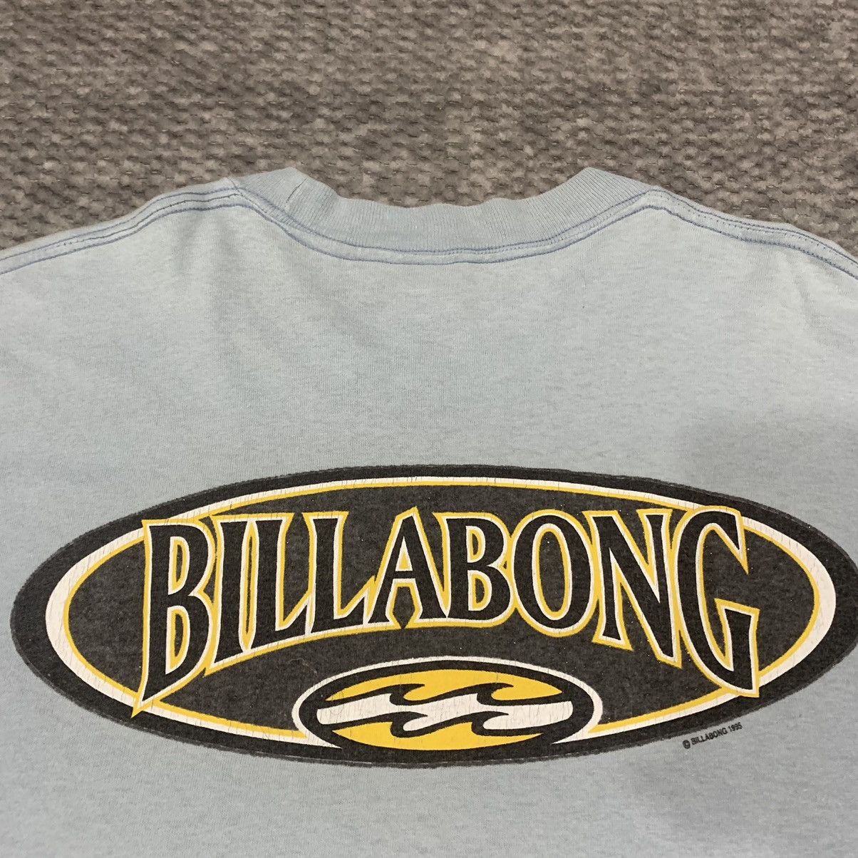 Billabong × Vintage VINTAGE 90s BILLABONG USA SINGLE STITCH STREETWEAR SURF TEE Size US M / EU 48-50 / 2 - 16 Thumbnail