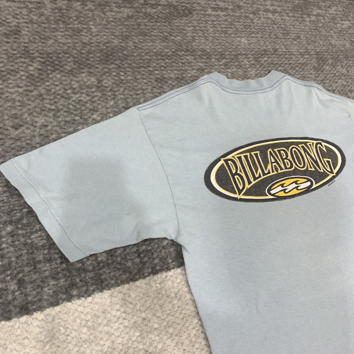 Billabong × Vintage VINTAGE 90s BILLABONG USA SINGLE STITCH STREETWEAR SURF TEE Size US M / EU 48-50 / 2 - 14 Thumbnail