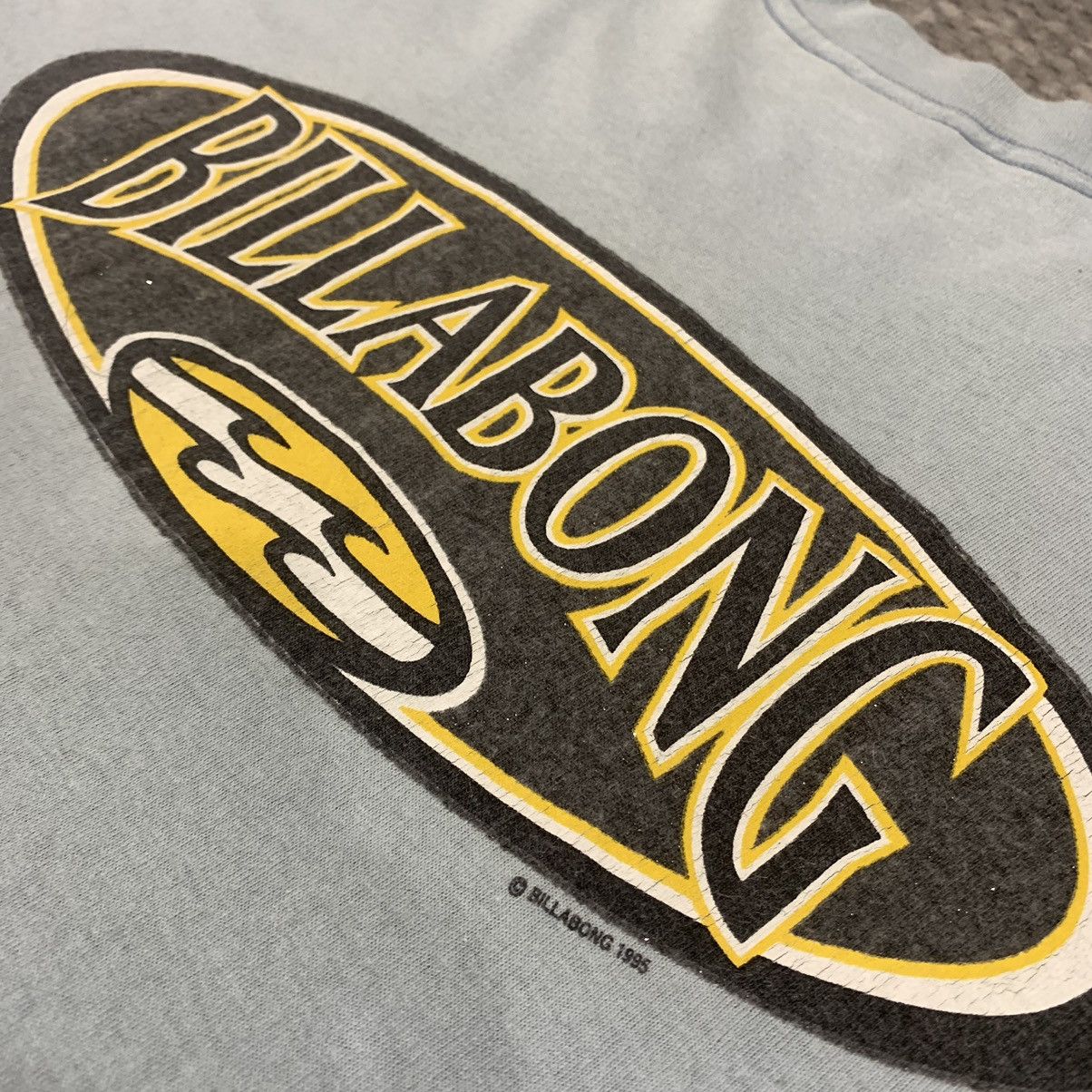 Billabong × Vintage VINTAGE 90s BILLABONG USA SINGLE STITCH STREETWEAR SURF TEE Size US M / EU 48-50 / 2 - 18 Thumbnail