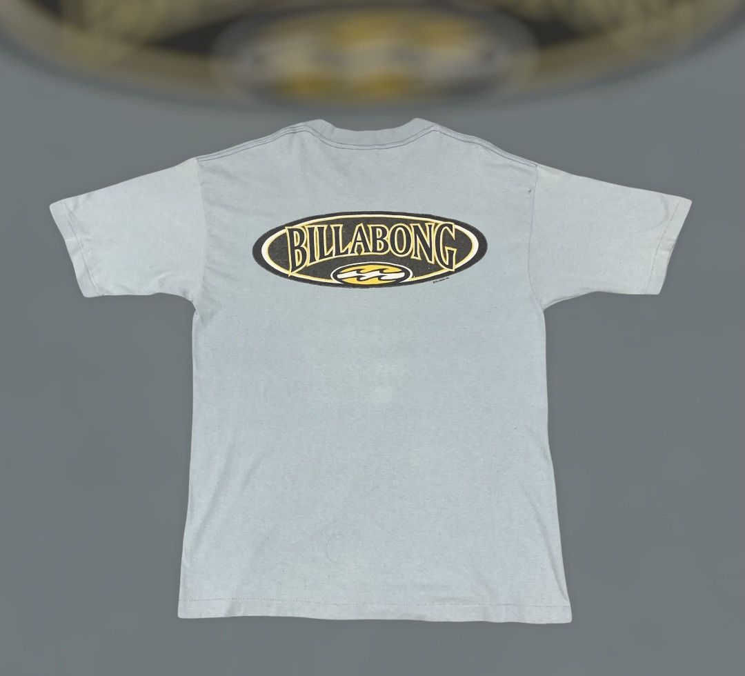 Billabong × Vintage VINTAGE 90s BILLABONG USA SINGLE STITCH STREETWEAR SURF TEE Size US M / EU 48-50 / 2 - 1 Thumbnail