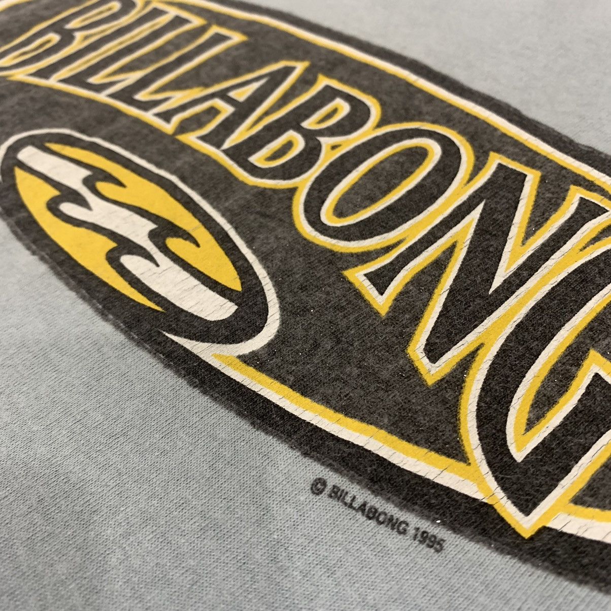 Billabong × Vintage VINTAGE 90s BILLABONG USA SINGLE STITCH STREETWEAR SURF TEE Size US M / EU 48-50 / 2 - 17 Thumbnail