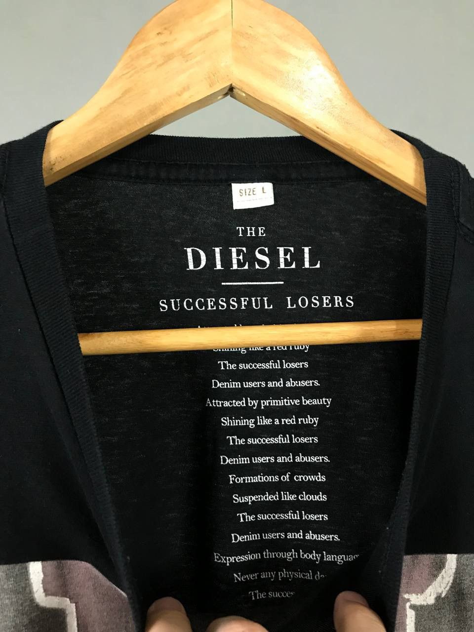 Diesel Diesel luxury streetwear art tee Size US L / EU 52-54 / 3 - 5 Thumbnail