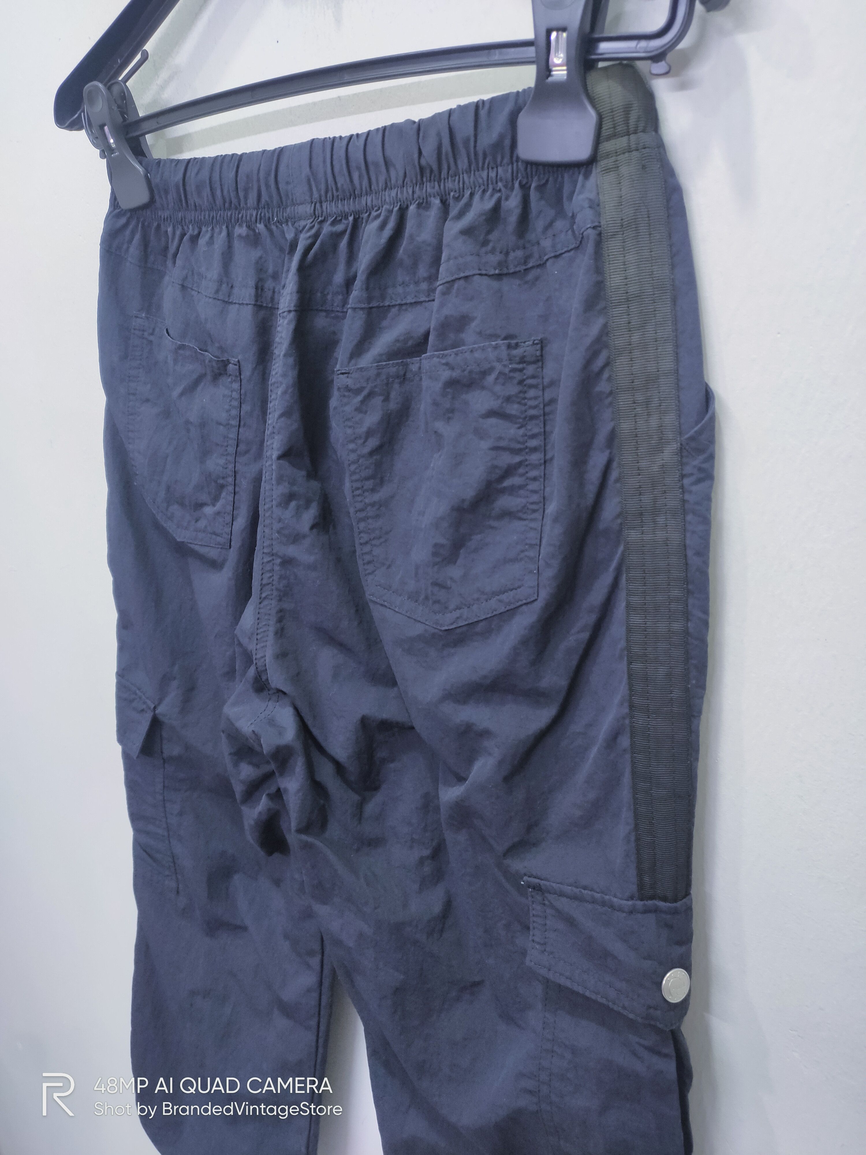 Puma PUMA Side Strap Pullover Multipocket Cargo Crop Sweat Pants Size US 28 / EU 44 - 10 Thumbnail