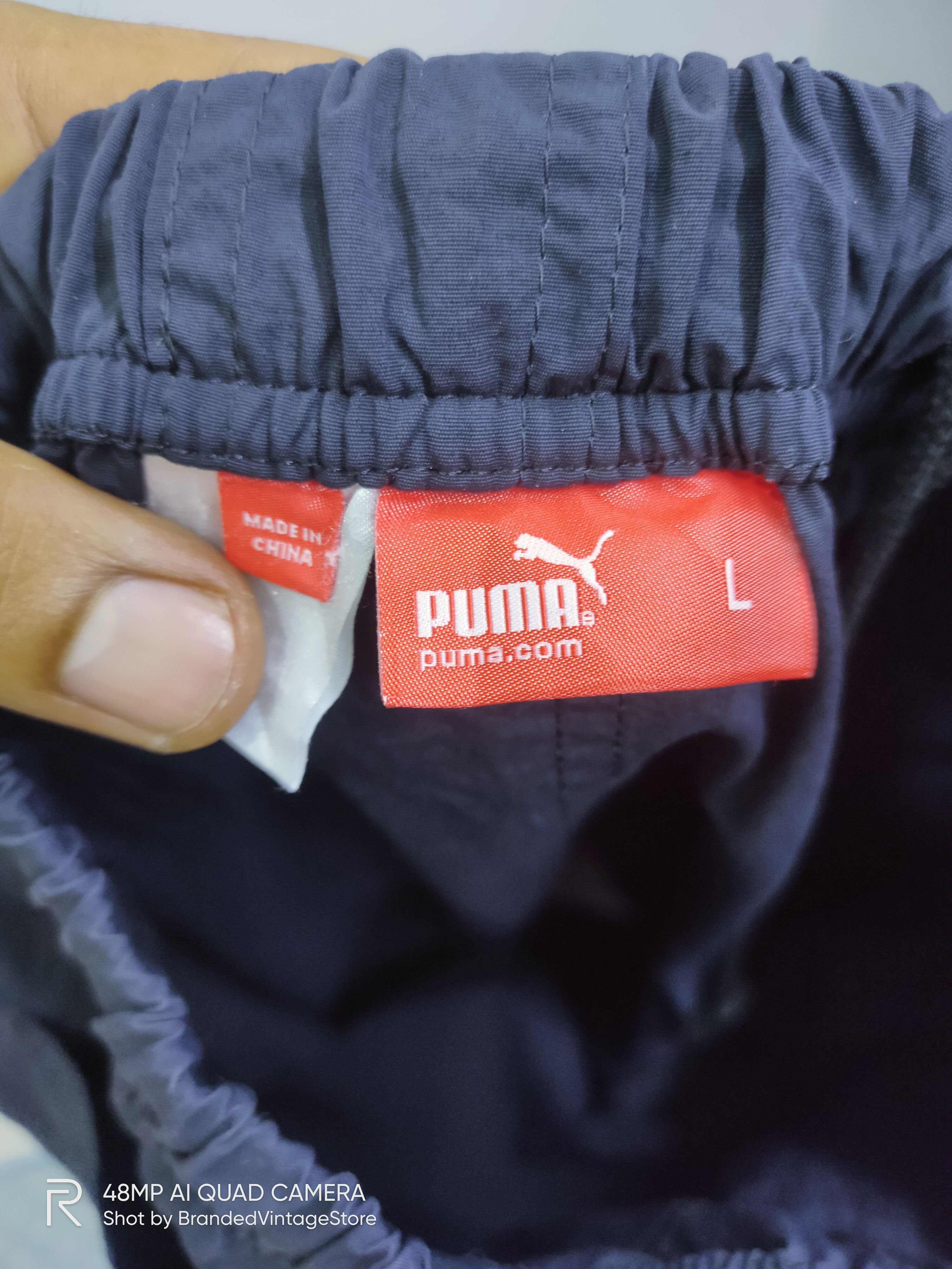 Puma PUMA Side Strap Pullover Multipocket Cargo Crop Sweat Pants Size US 28 / EU 44 - 12 Thumbnail