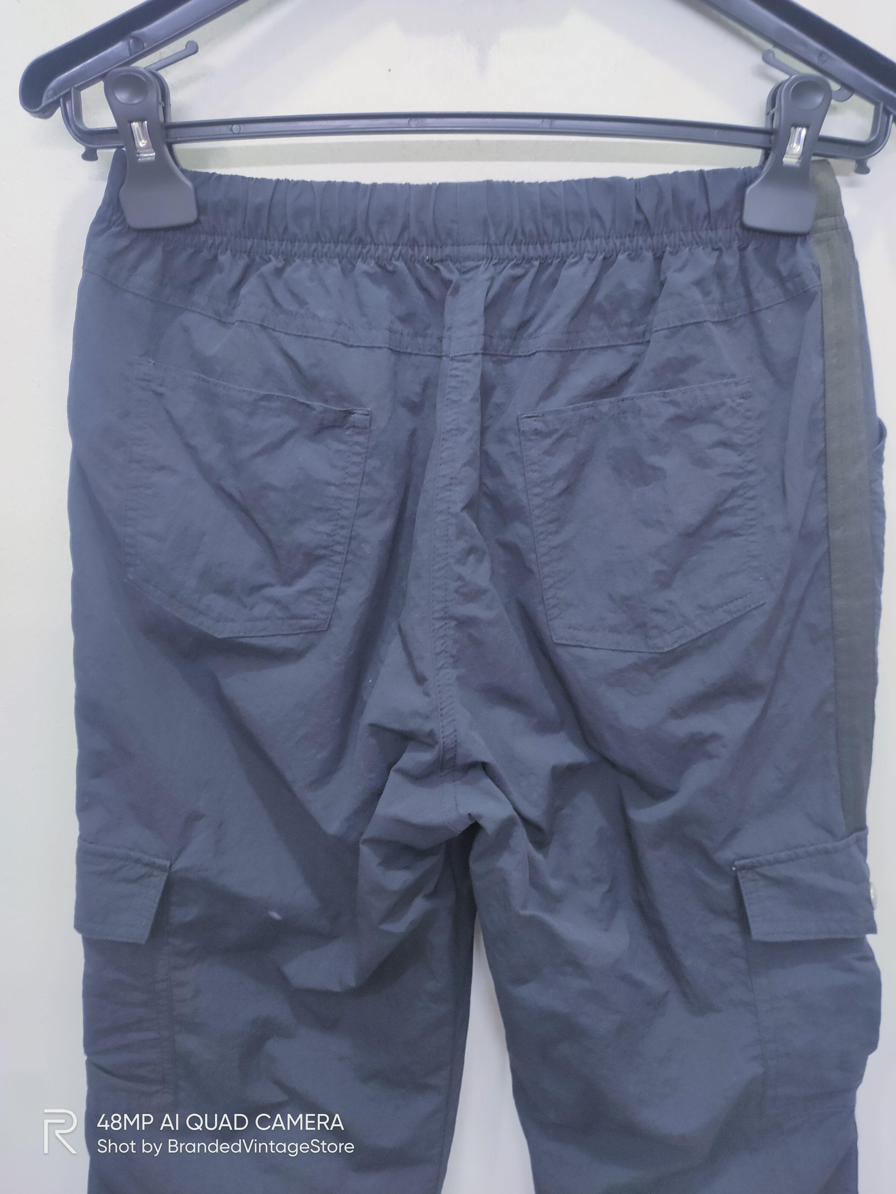 Puma PUMA Side Strap Pullover Multipocket Cargo Crop Sweat Pants Size US 28 / EU 44 - 7 Thumbnail