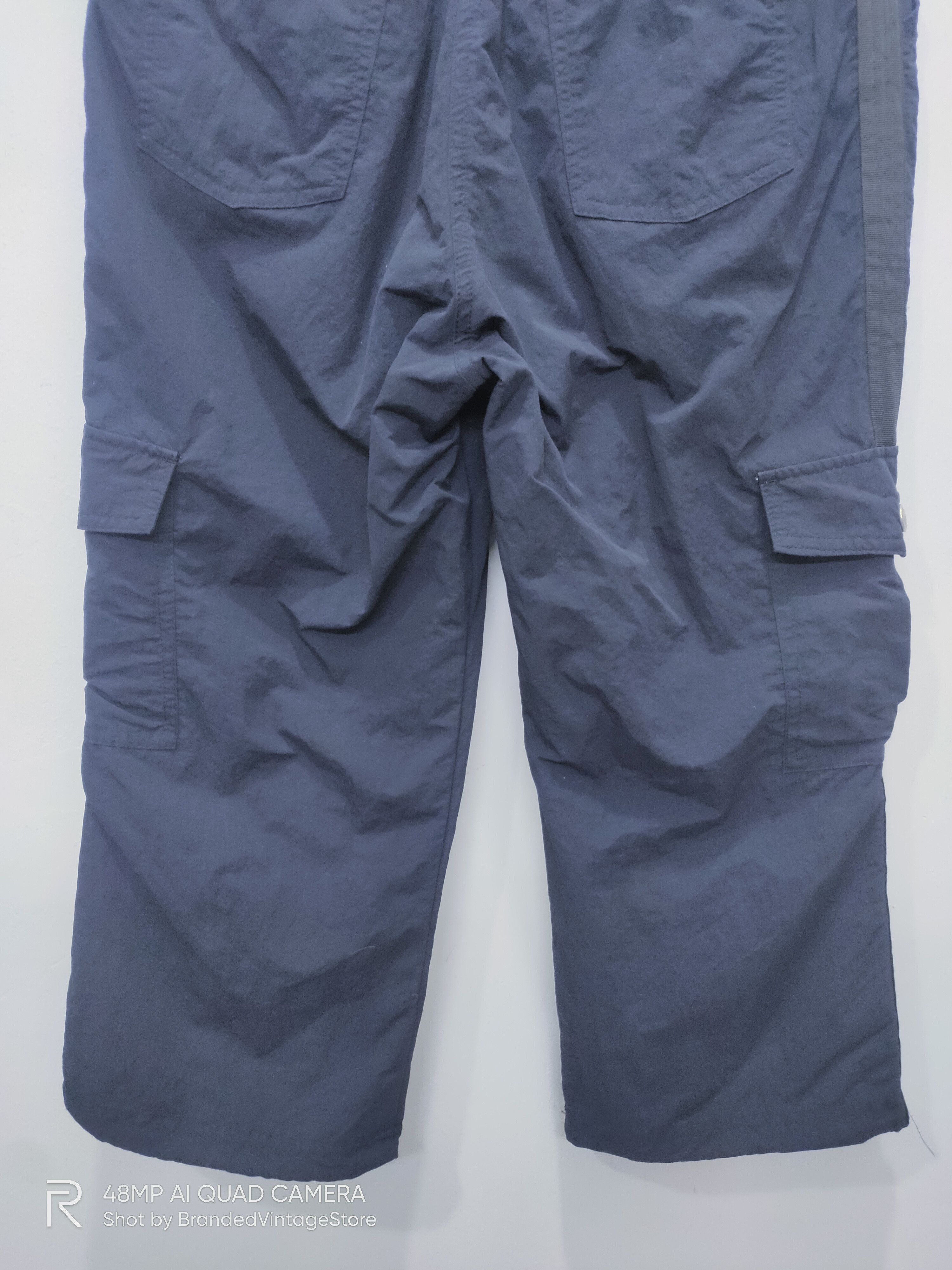 Puma PUMA Side Strap Pullover Multipocket Cargo Crop Sweat Pants Size US 28 / EU 44 - 8 Thumbnail