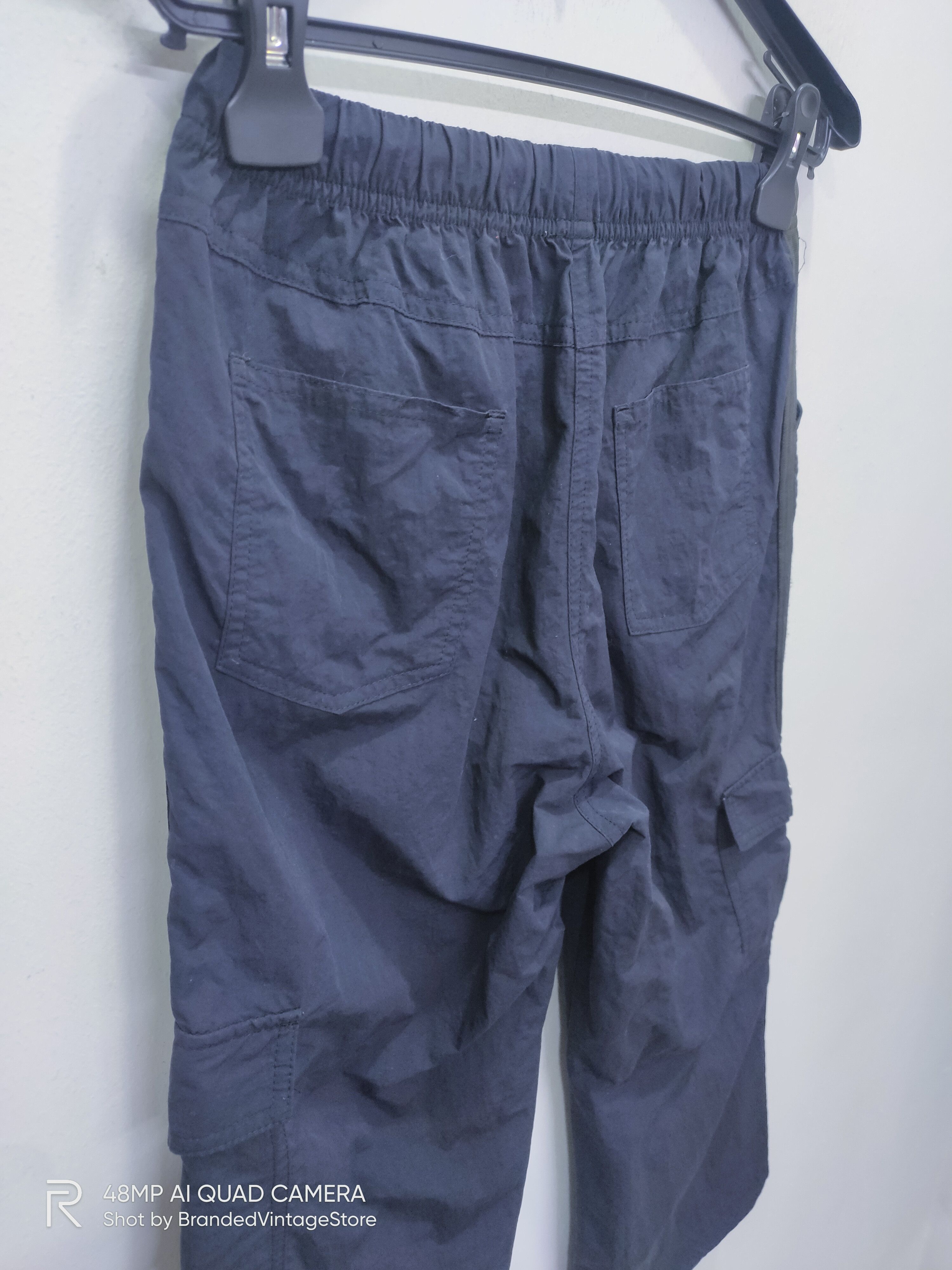 Puma PUMA Side Strap Pullover Multipocket Cargo Crop Sweat Pants Size US 28 / EU 44 - 9 Thumbnail