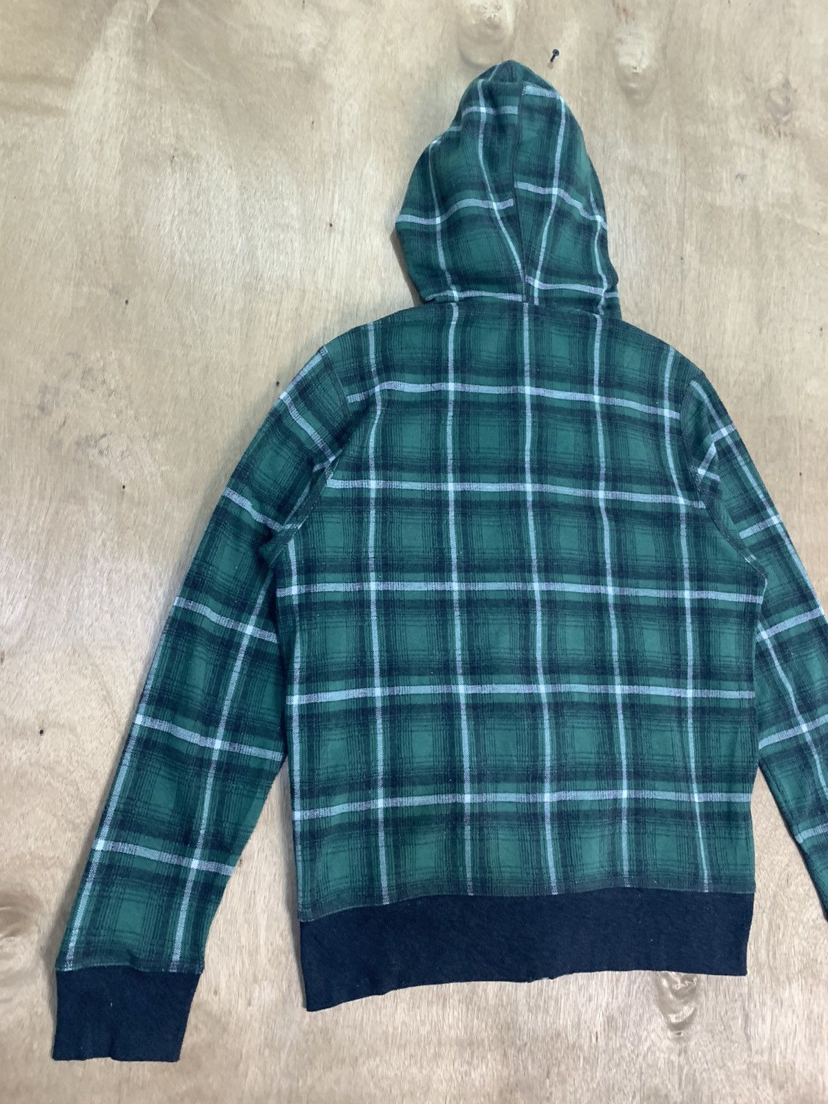 Designer × Japanese Brand BACKNUMBER Tartan Plaid Check Zipper Pullover Hoodie Jacket Size US M / EU 48-50 / 2 - 13 Thumbnail