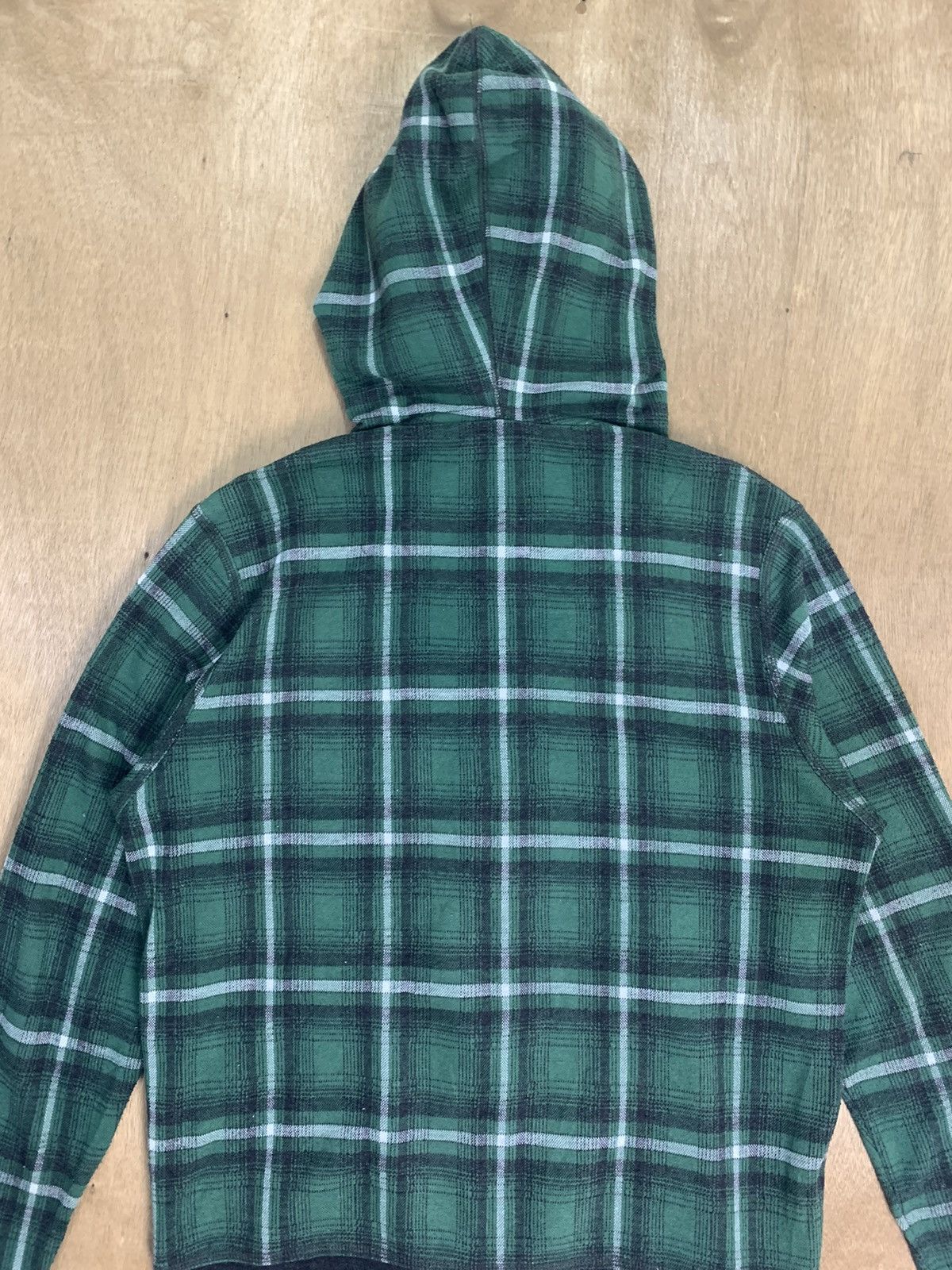 Designer × Japanese Brand BACKNUMBER Tartan Plaid Check Zipper Pullover Hoodie Jacket Size US M / EU 48-50 / 2 - 11 Thumbnail