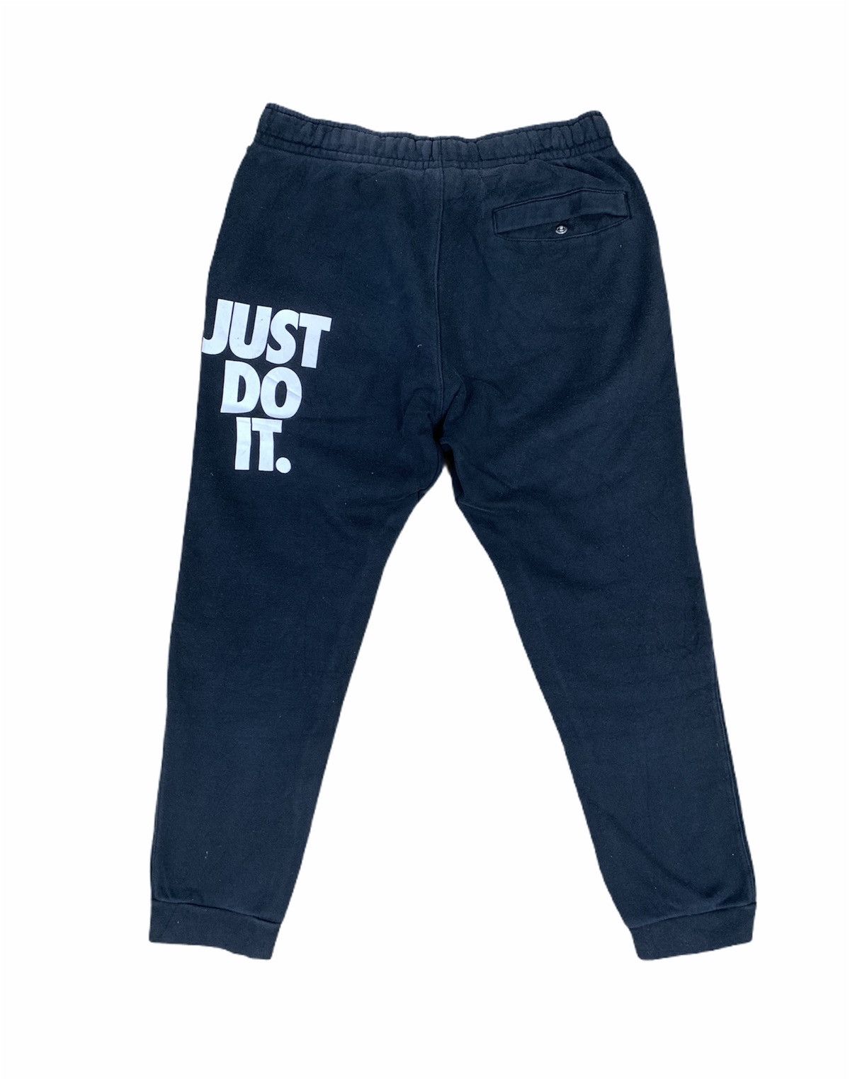 Japanese Brand × Nike × Sports Specialties NIKE Just DoIt Drawstring Pullover BigLogo Sweatpant Jogger Size US 30 / EU 46 - 1 Thumbnail