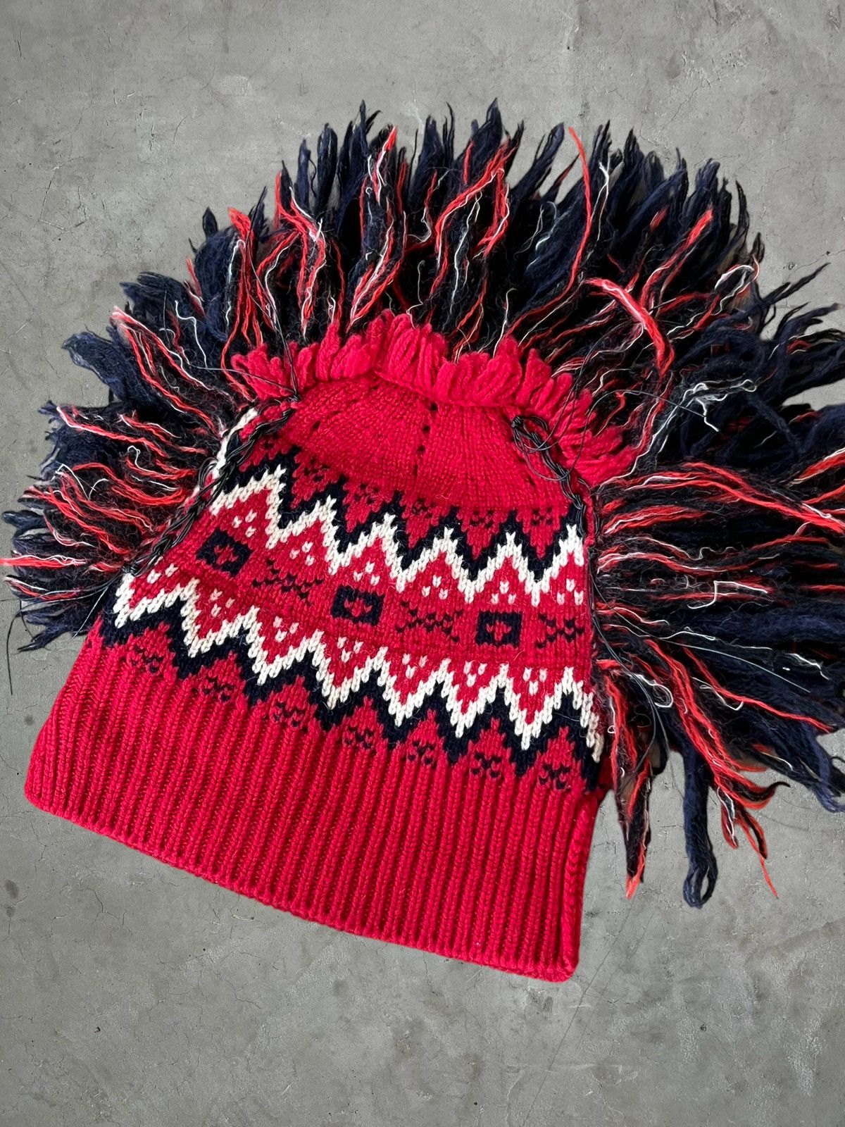 Junya Watanabe AW/21 Junya Watanabe Mohawk Beanie Size ONE SIZE - 5 Thumbnail