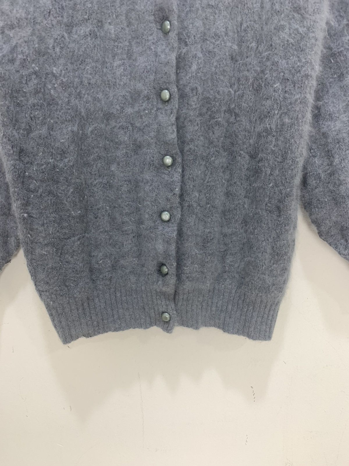 Japanese Brand JAPANESE Soft Merino Wool Mohair Knitwear Cardigan Sweater Size US S / EU 44-46 / 1 - 5 Thumbnail