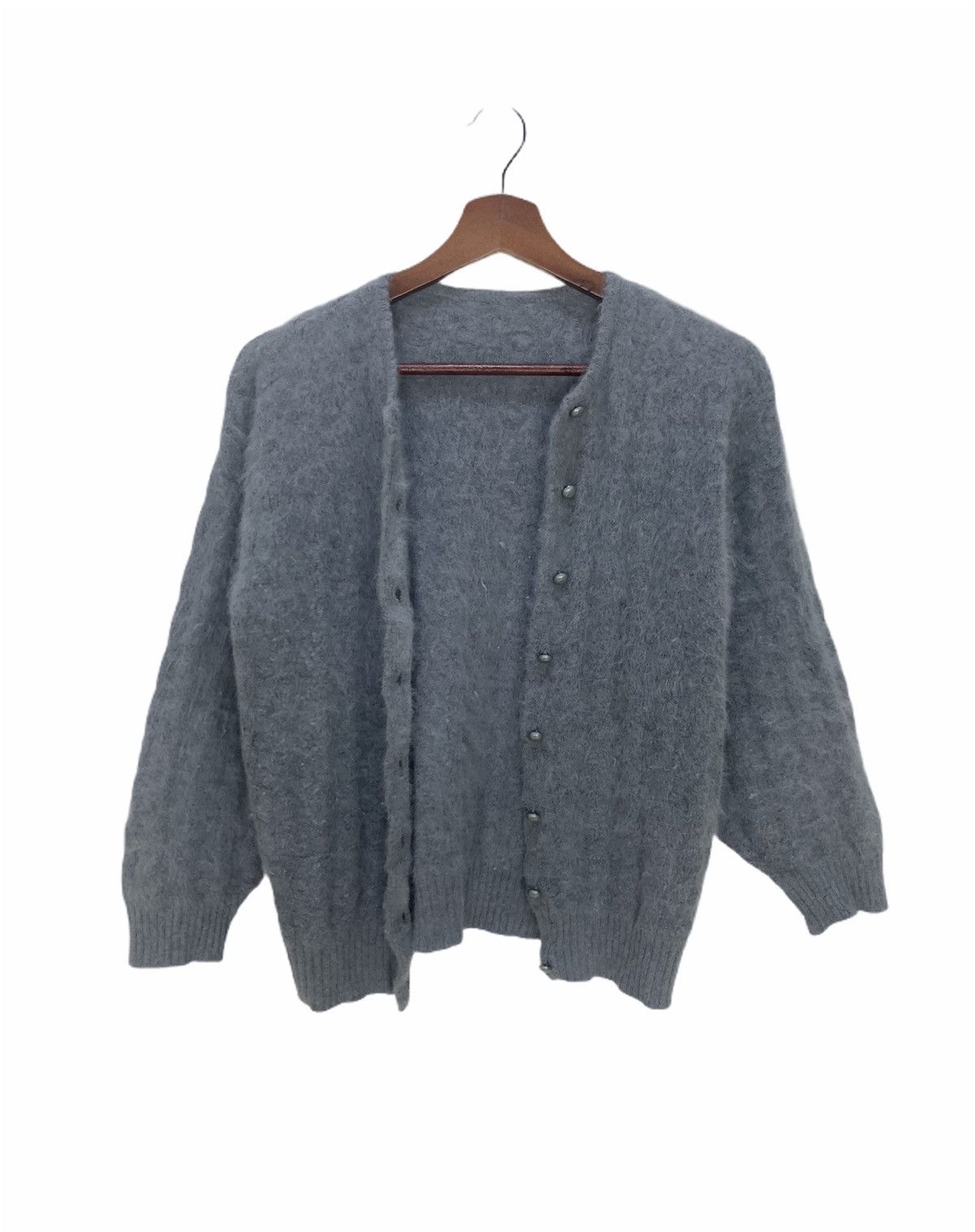 Japanese Brand JAPANESE Soft Merino Wool Mohair Knitwear Cardigan Sweater Size US S / EU 44-46 / 1 - 3 Thumbnail