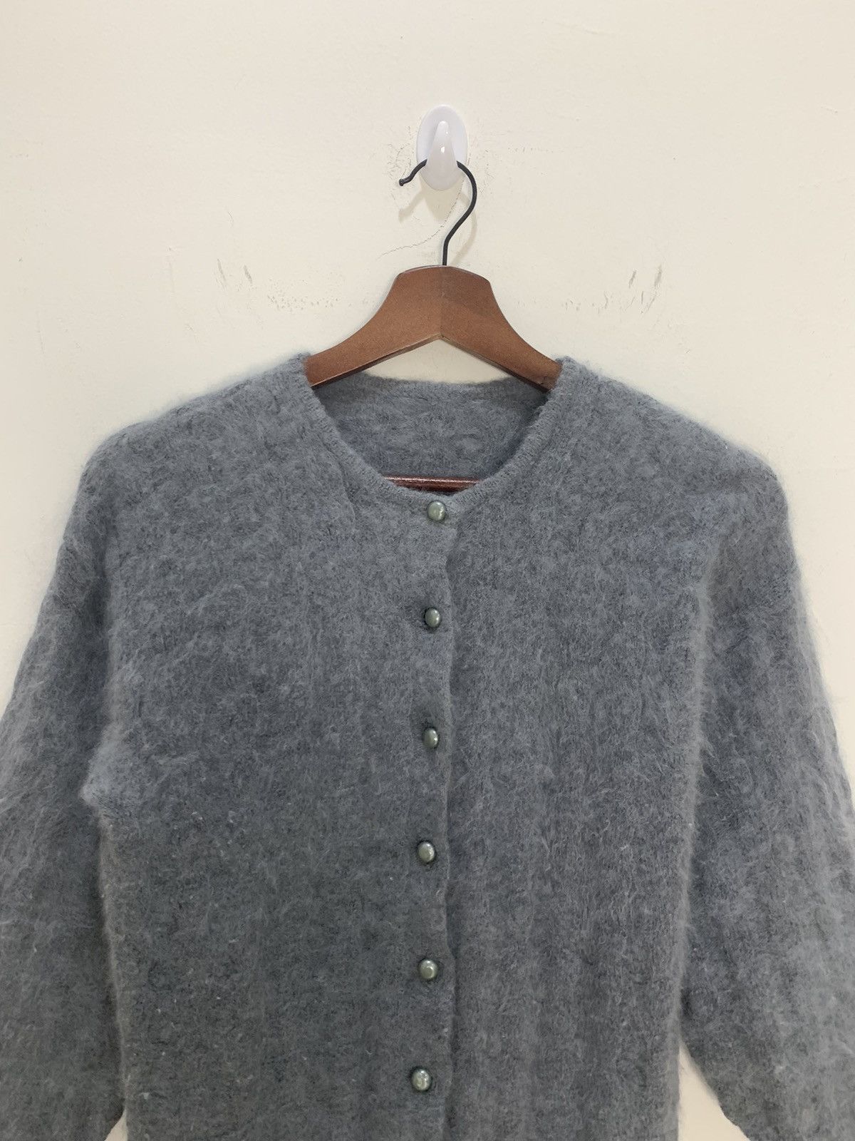 Japanese Brand JAPANESE Soft Merino Wool Mohair Knitwear Cardigan Sweater Size US S / EU 44-46 / 1 - 4 Thumbnail