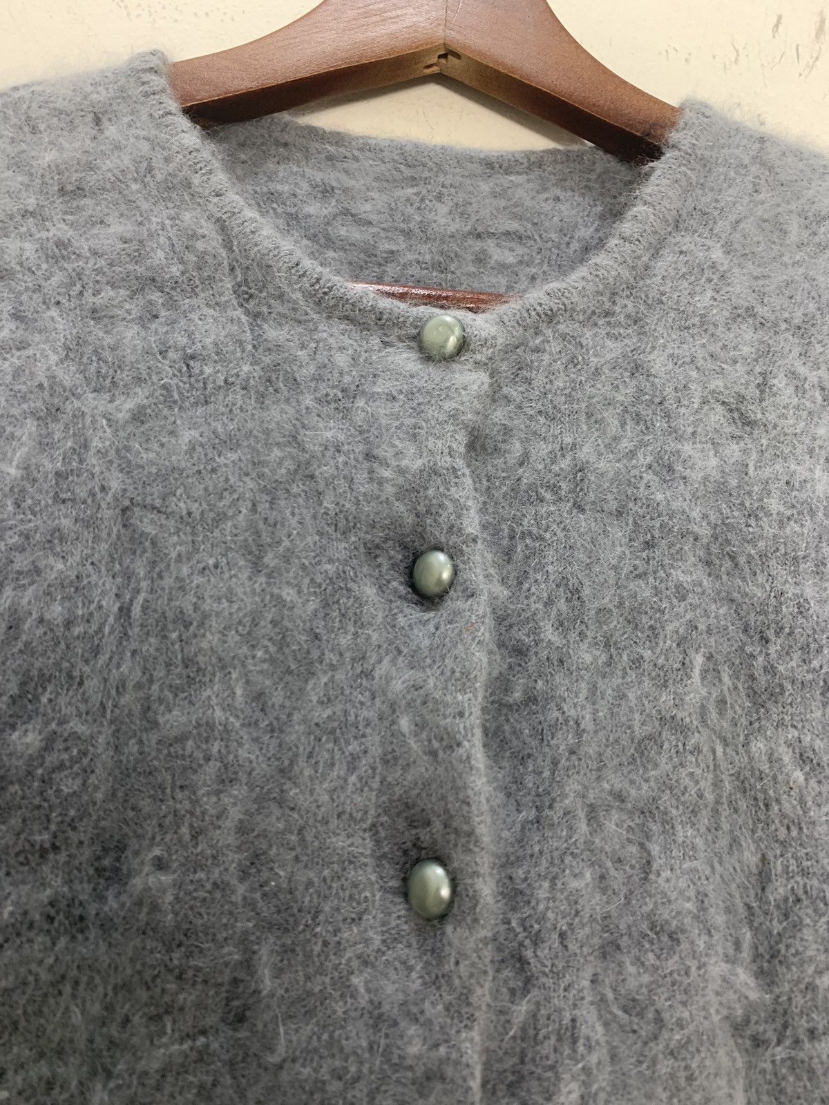 Japanese Brand JAPANESE Soft Merino Wool Mohair Knitwear Cardigan Sweater Size US S / EU 44-46 / 1 - 8 Thumbnail