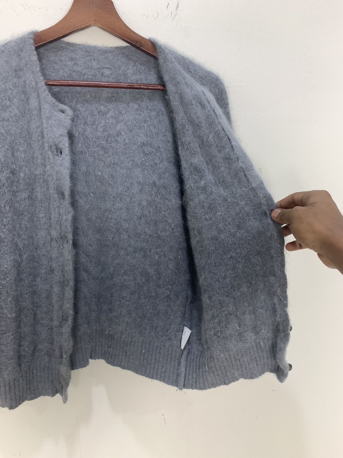 Japanese Brand JAPANESE Soft Merino Wool Mohair Knitwear Cardigan Sweater Size US S / EU 44-46 / 1 - 15 Thumbnail