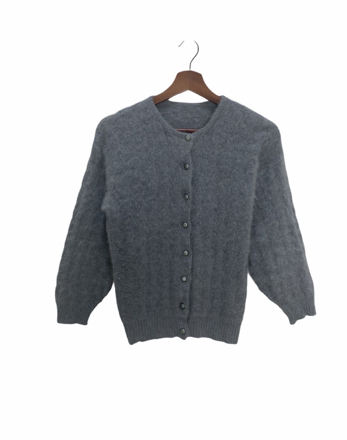 Japanese Brand JAPANESE Soft Merino Wool Mohair Knitwear Cardigan Sweater Size US S / EU 44-46 / 1 - 1 Thumbnail