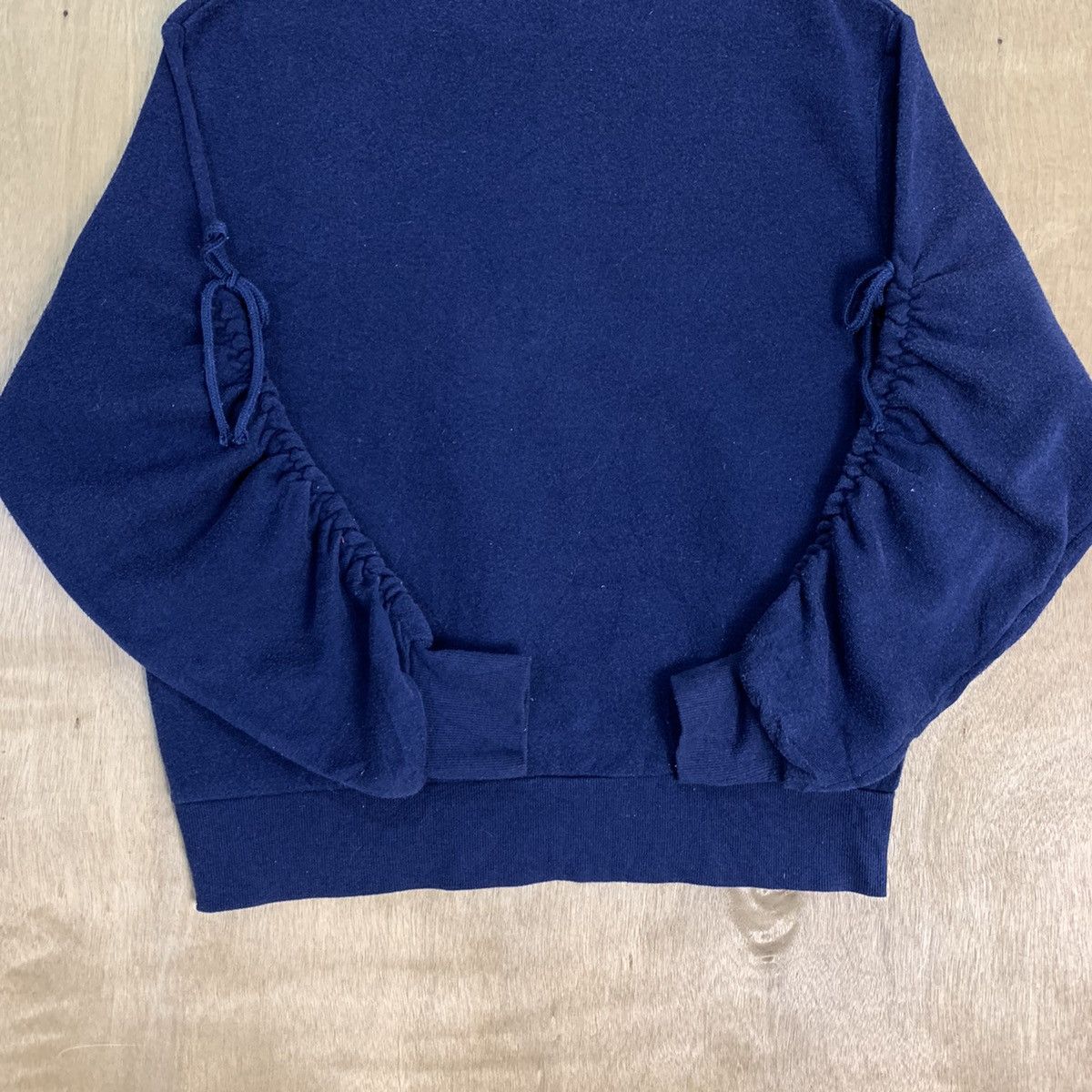 Japanese Brand SPARKLY MUCHNESS BigLogo Wrinkle Pullover Sleeve Sweatshirt Size US M / EU 48-50 / 2 - 11 Thumbnail