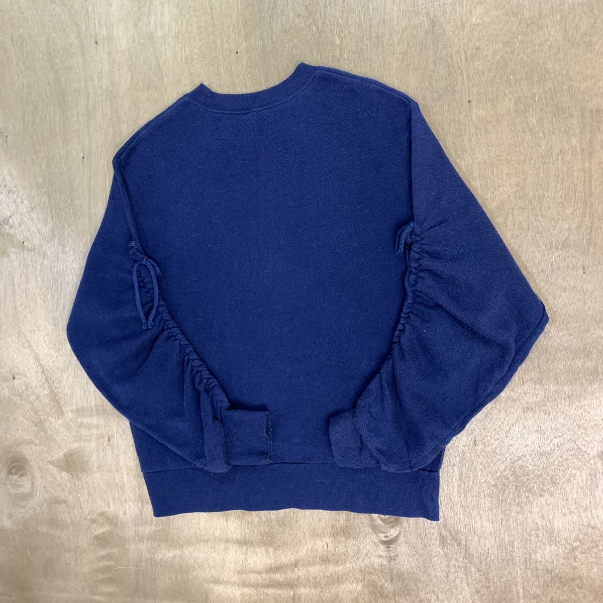 Japanese Brand SPARKLY MUCHNESS BigLogo Wrinkle Pullover Sleeve Sweatshirt Size US M / EU 48-50 / 2 - 13 Thumbnail