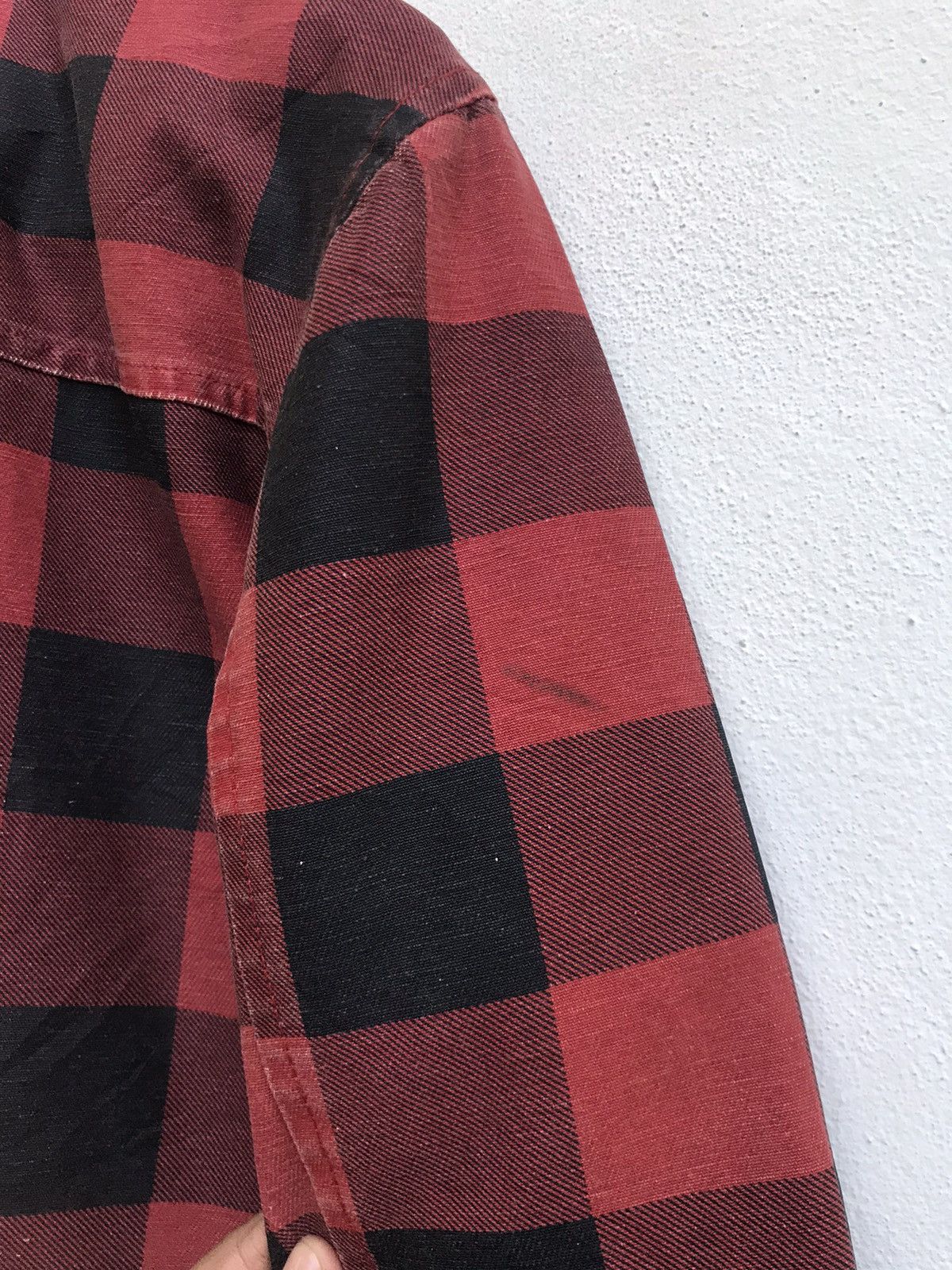 Woolrich Woolen Mills Woolrich Sherpa Checkered Bikers Jacket Size US M / EU 48-50 / 2 - 8 Thumbnail