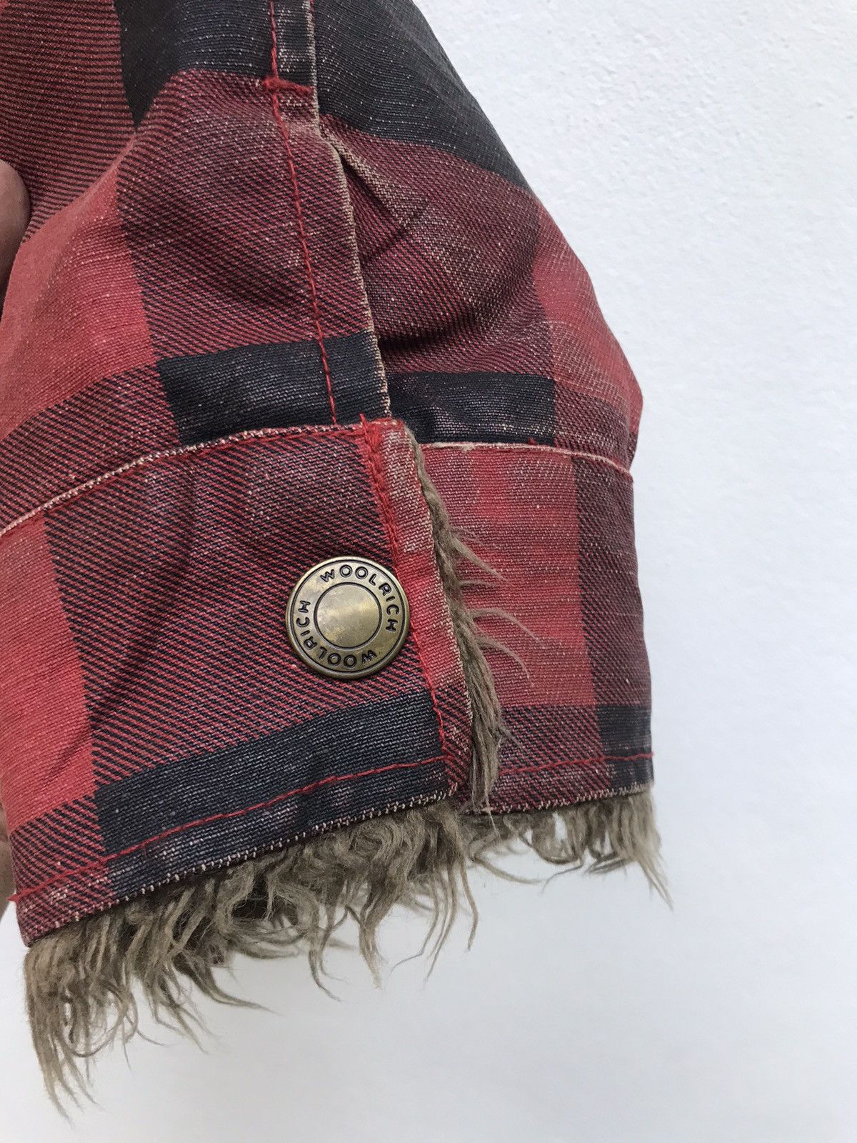 Woolrich Woolen Mills Woolrich Sherpa Checkered Bikers Jacket Size US M / EU 48-50 / 2 - 4 Thumbnail