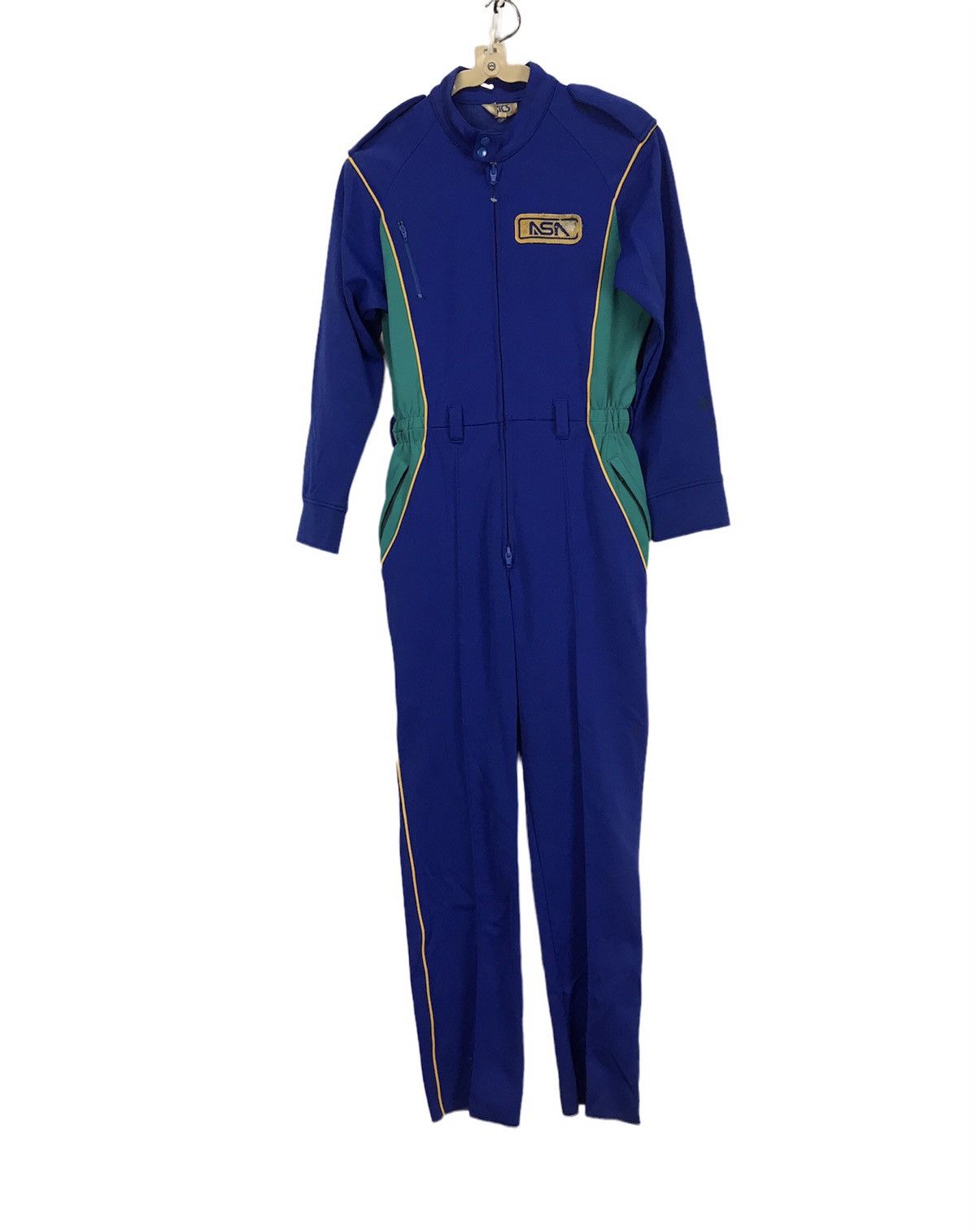 Asics × Japanese Brand × Vintage Vintage asics overalls Size US 28 / EU 44 - 1 Thumbnail