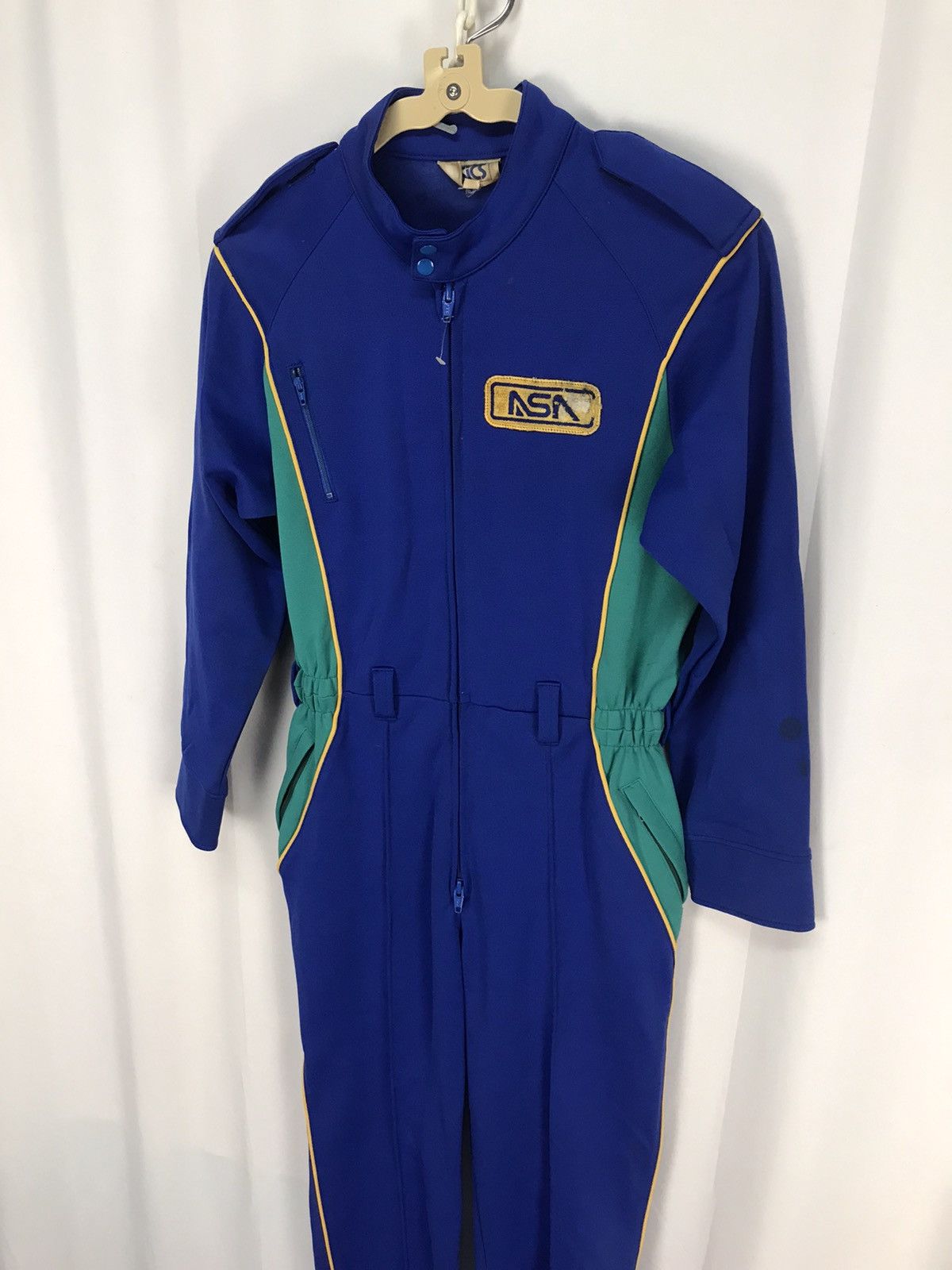 Asics × Japanese Brand × Vintage Vintage asics overalls Size US 28 / EU 44 - 7 Thumbnail