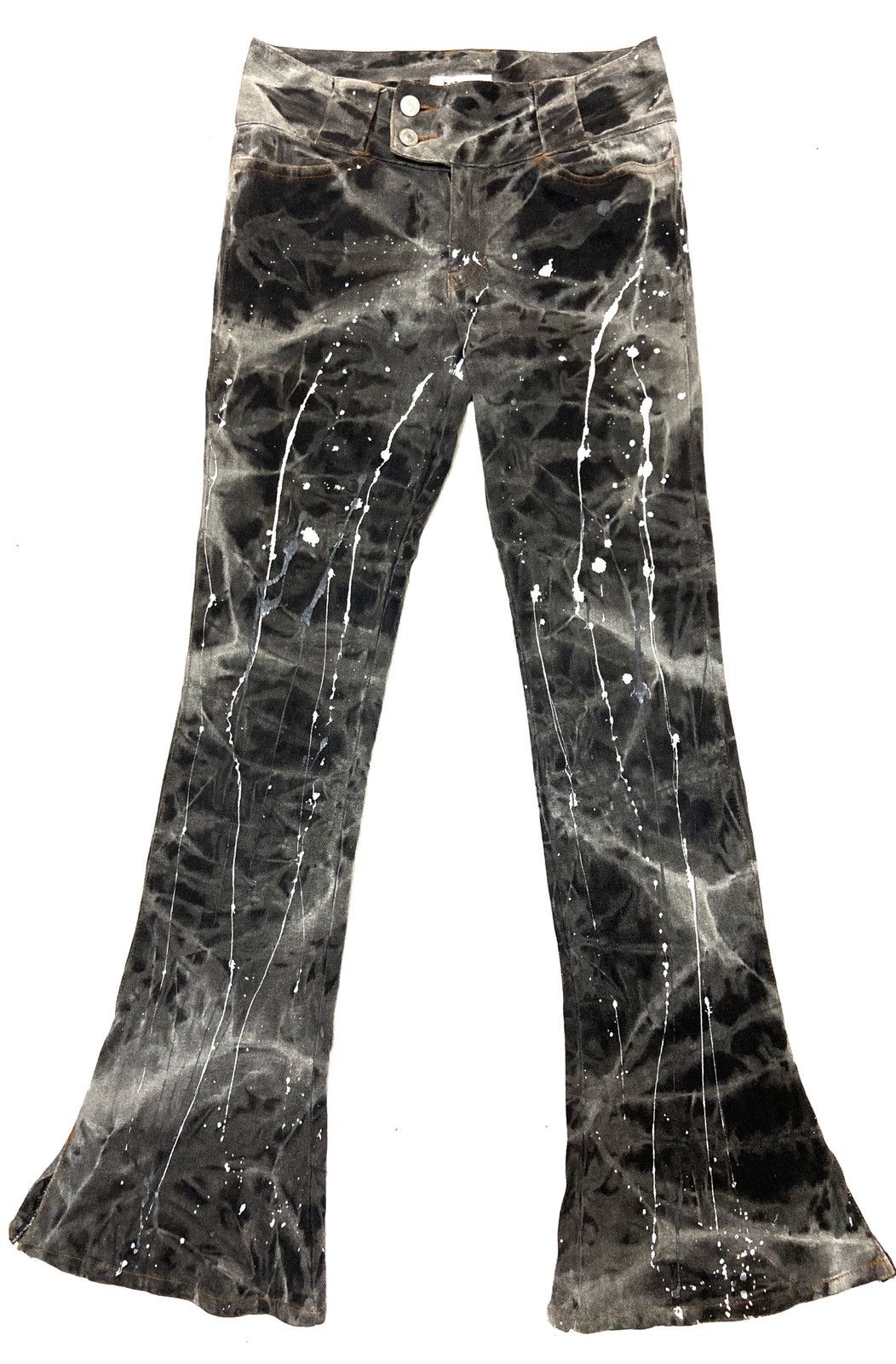 Japanese Brand × Vintage Japanese Brand Estacot Paint Painter Splashed All Over Denim Size US 28 / EU 44 - 1 Thumbnail