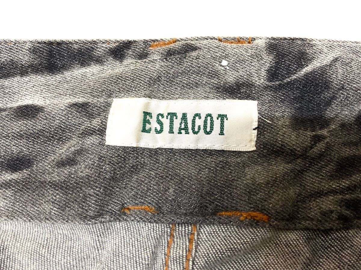 Japanese Brand × Vintage Japanese Brand Estacot Paint Painter Splashed All Over Denim Size US 28 / EU 44 - 5 Thumbnail