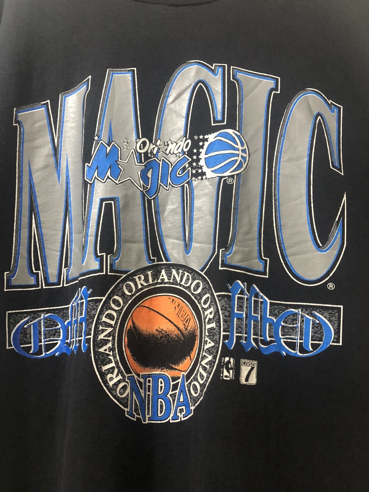 Logo 7 Logo 7 Magic Orlando Vintage 90s Tshirt Size US XL / EU 56 / 4 - 10 Thumbnail