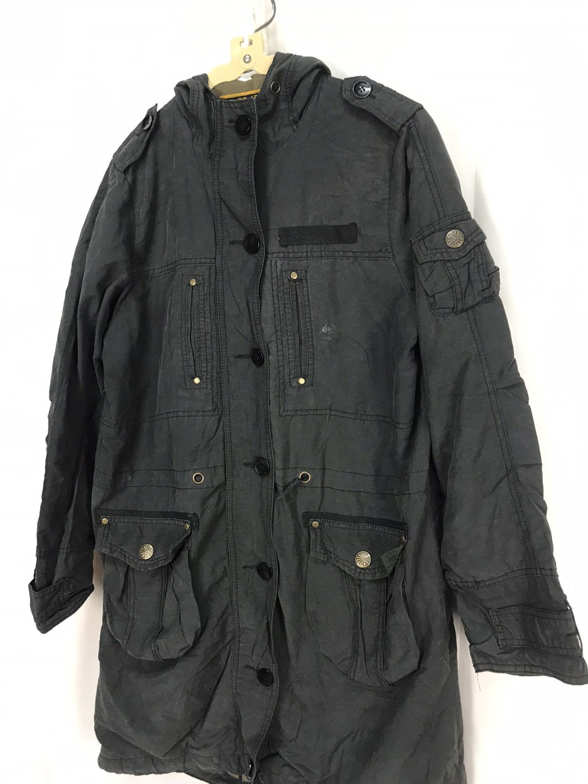 Other Type army-07 military parkas with hoodie jacket Size US M / EU 48-50 / 2 - 6 Thumbnail
