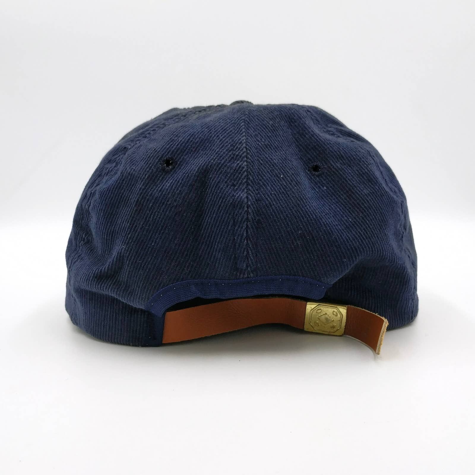 Vintage Vintage Employers Health Insurance Corduroy Trucker Hat Navy Size ONE SIZE - 7 Thumbnail