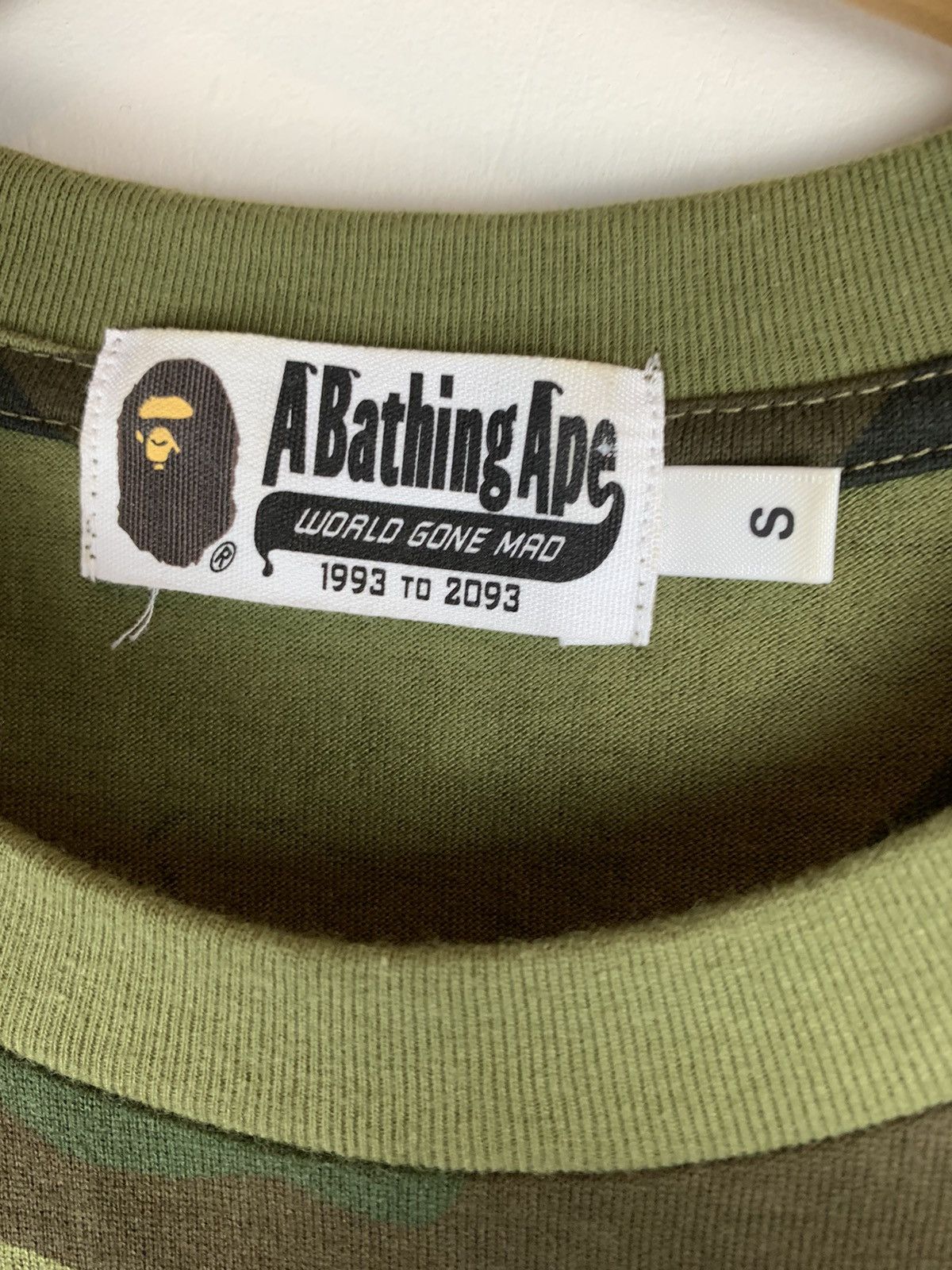 Bape Bape shark tee Size US S / EU 44-46 / 1 - 3 Thumbnail