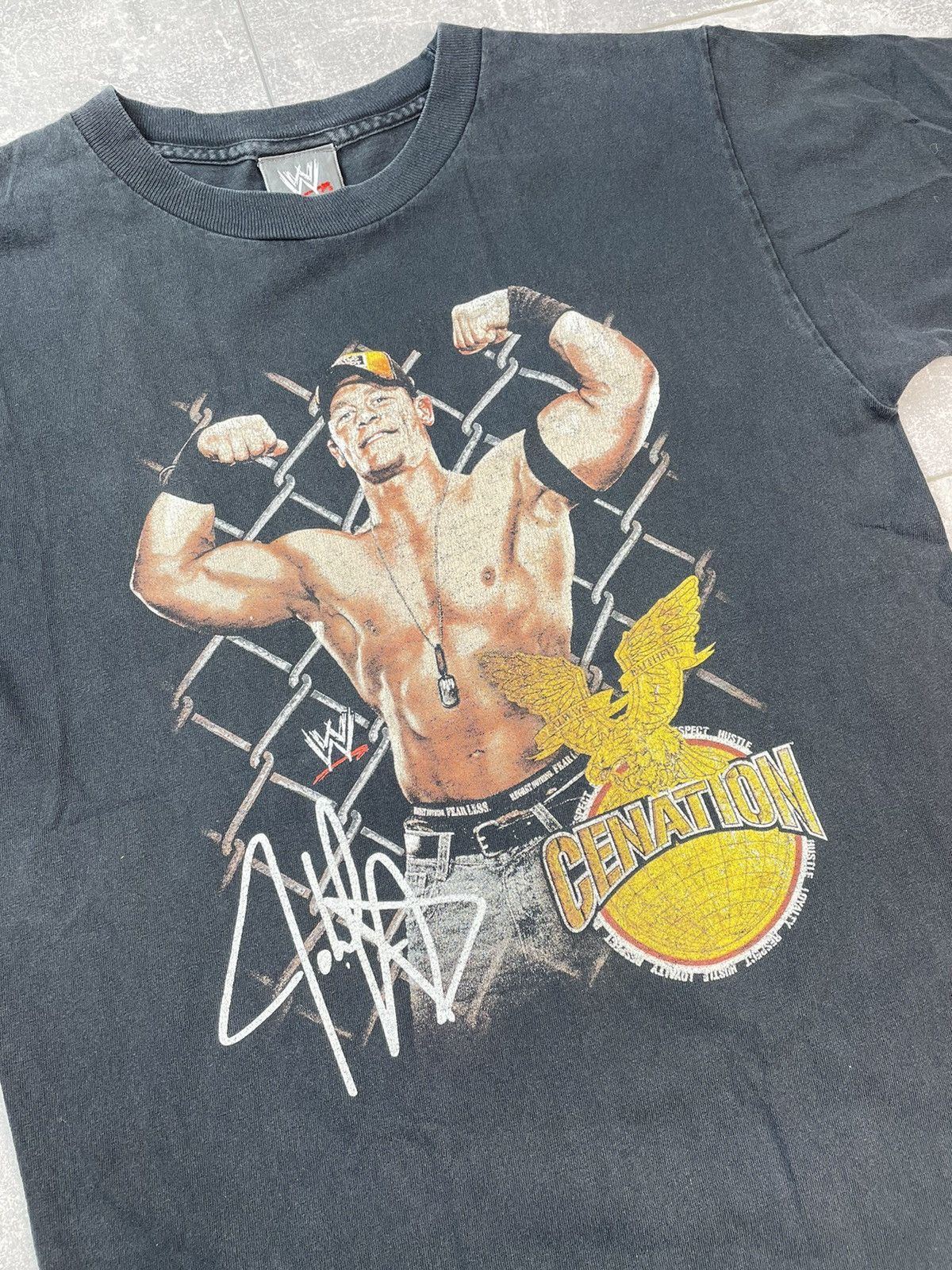 Vintage × WWE John Cena Vintage T-shirt 2007 WWE Size US XL / EU 56 / 4 - 2 Thumbnail