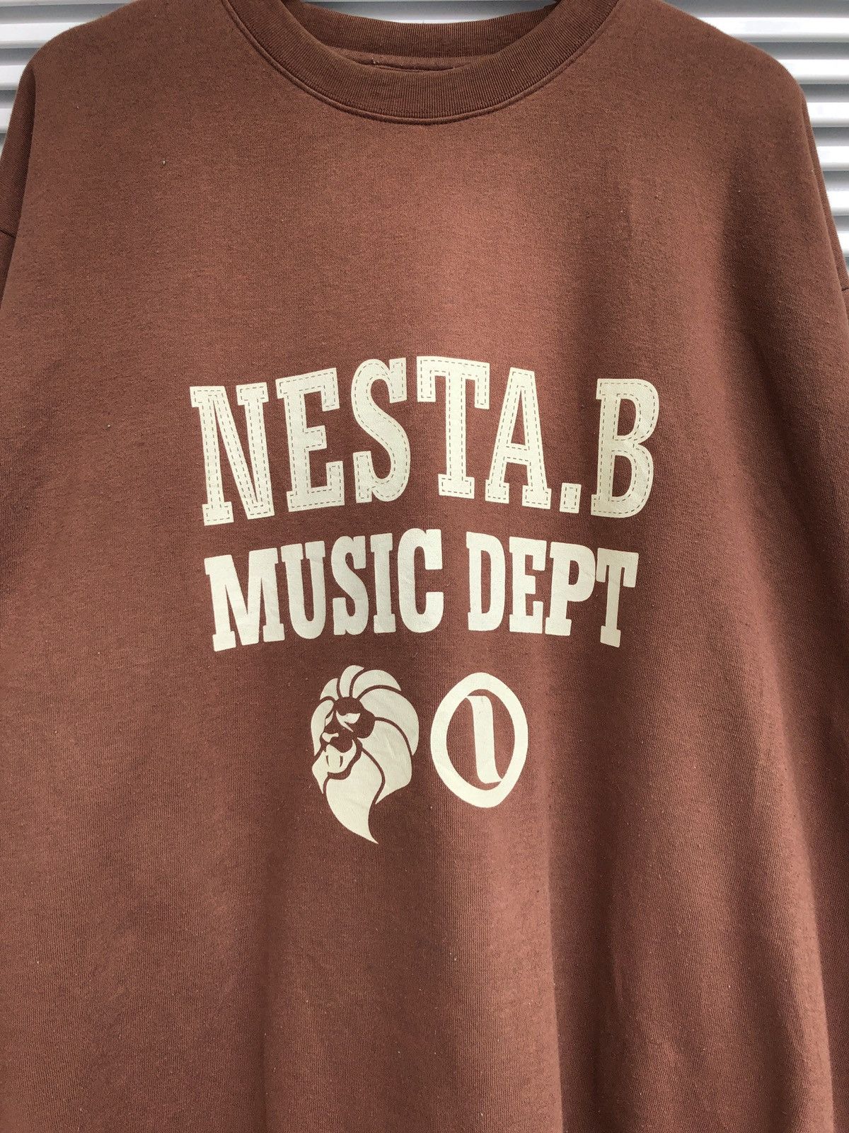 Japanese Brand Vintage Nesta B. Music Dept Crewneck/Travis Flacko Scott Size US XXL / EU 58 / 5 - 2 Thumbnail