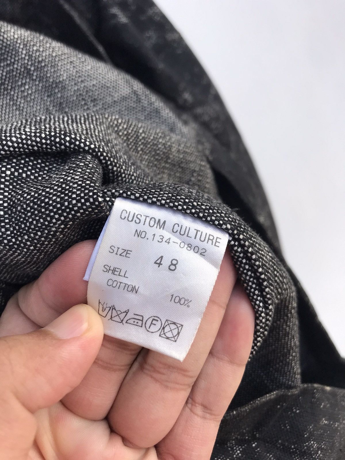 Designer × Japanese Brand Vintage Custom Culture Acid Wash Design Jacket Size US M / EU 48-50 / 2 - 6 Thumbnail