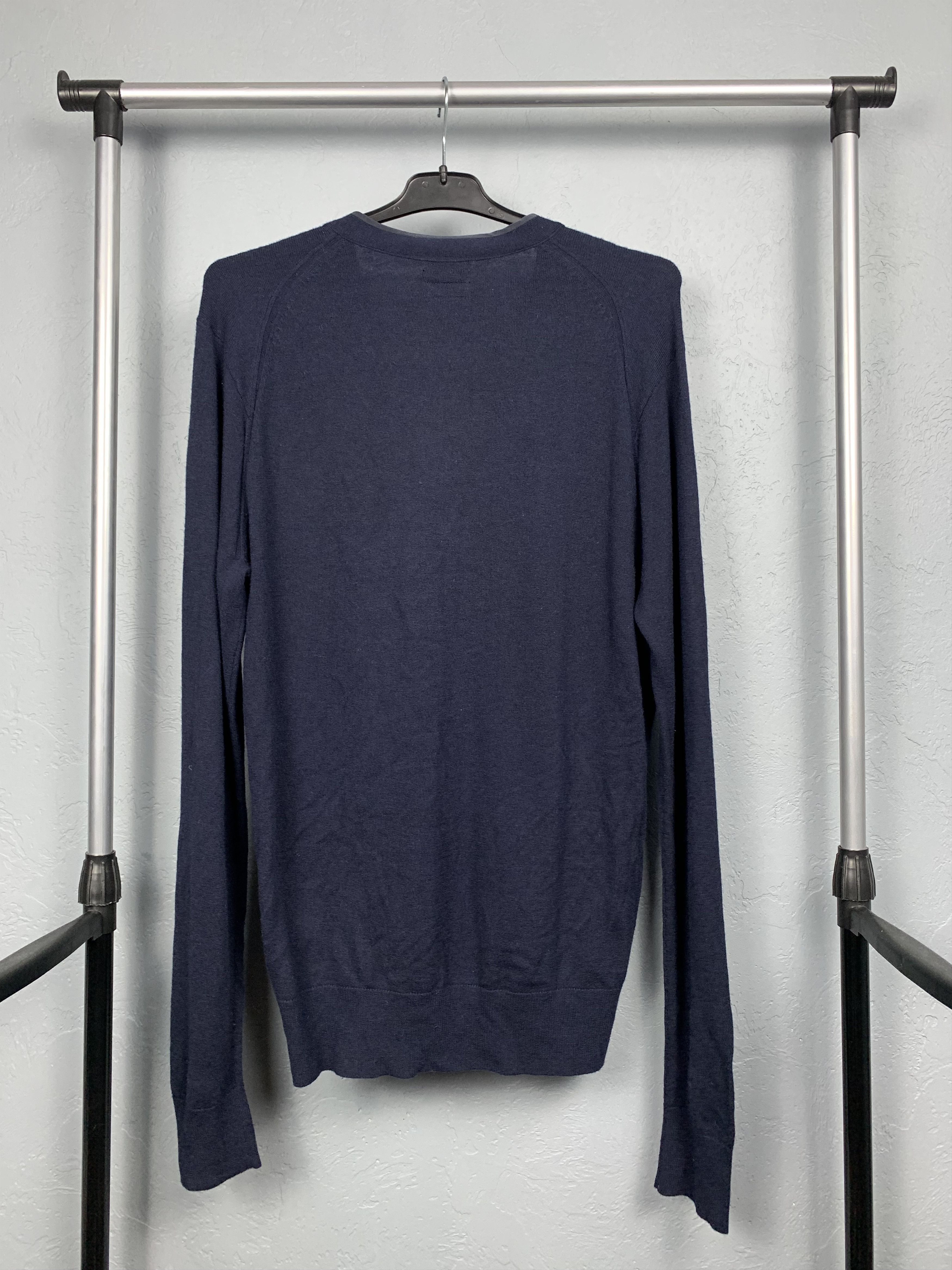 Allsaints Allsaints York Mens Merino Wool Knit Cardigan Size US M / EU 48-50 / 2 - 5 Thumbnail