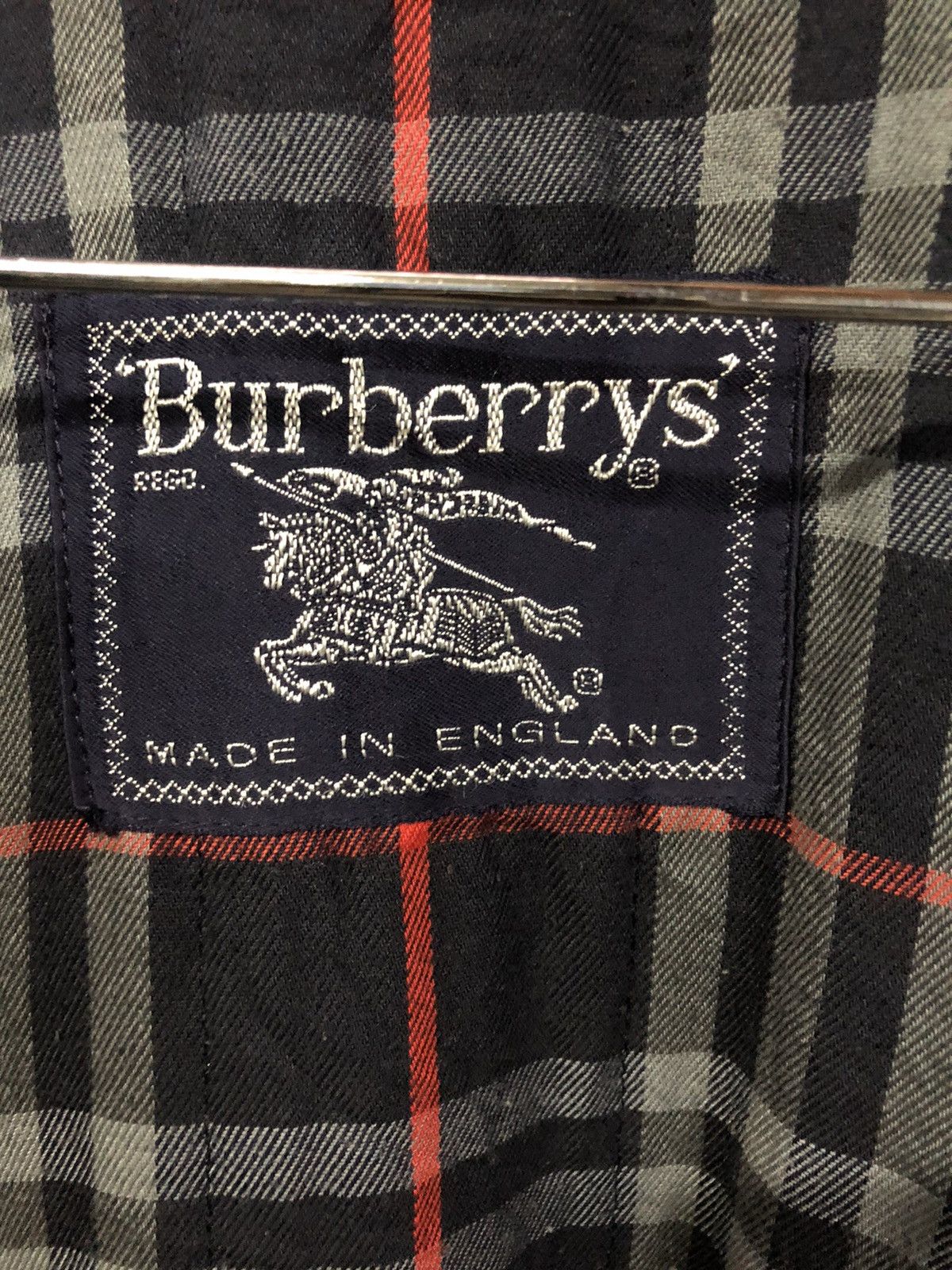 Burberry × Vintage Burberry Trench Coat Nova Check Lining Size US M / EU 48-50 / 2 - 8 Thumbnail