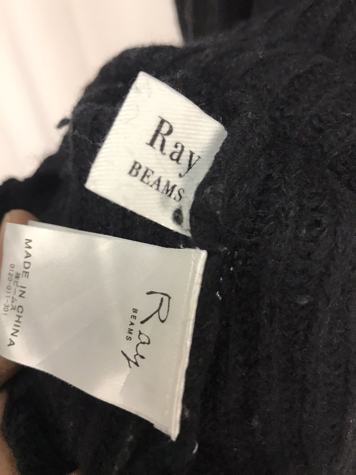 Japanese Brand Ray beams vneck knit blouse Size L / US 10 / IT 46 - 3 Thumbnail