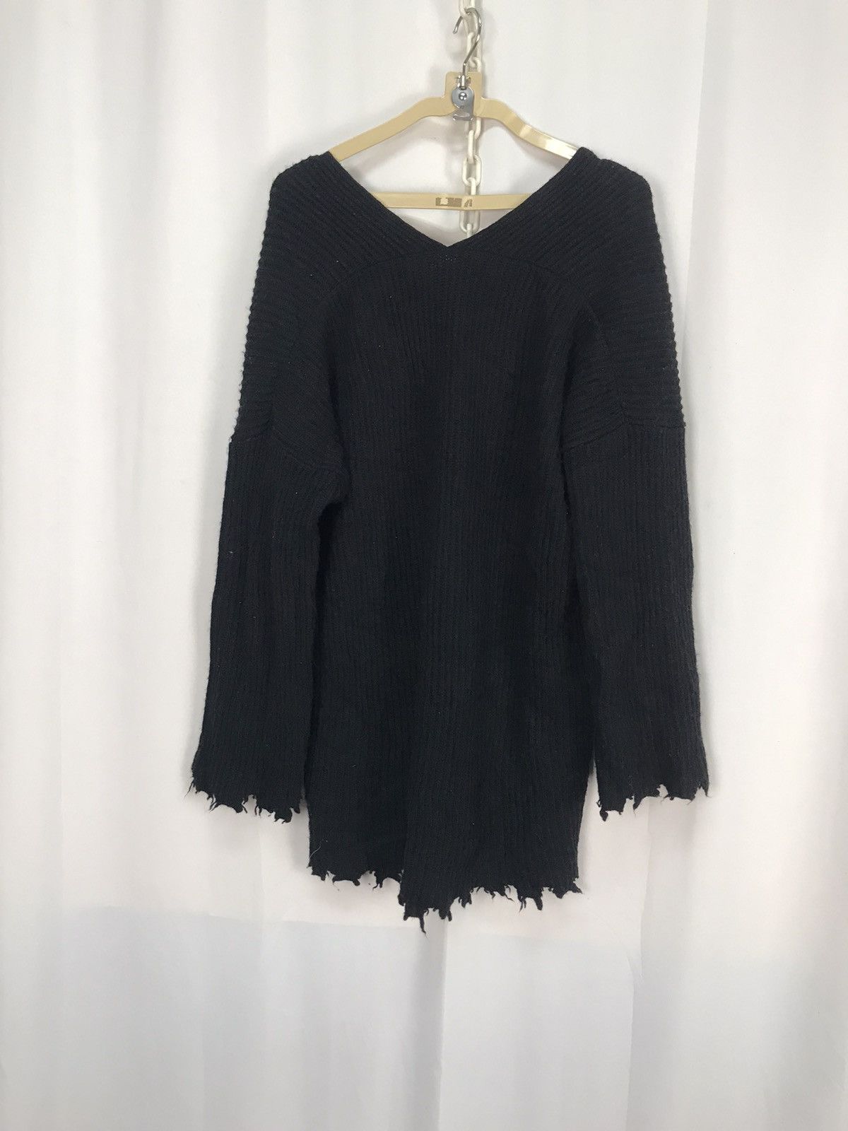 Japanese Brand Ray beams vneck knit blouse Size L / US 10 / IT 46 - 8 Thumbnail