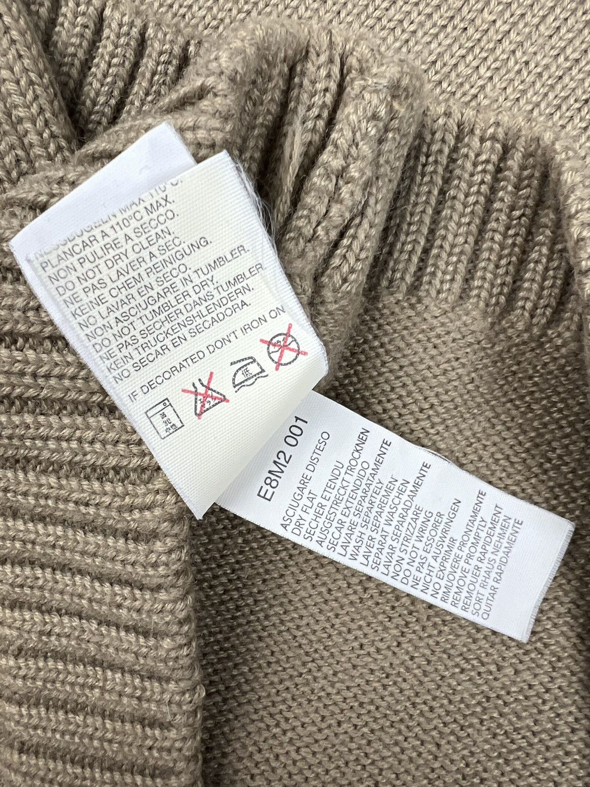 Diesel × Vintage Diesel Vintage Oversize Wool Sweater Size S / US 4 / IT 40 - 6 Thumbnail