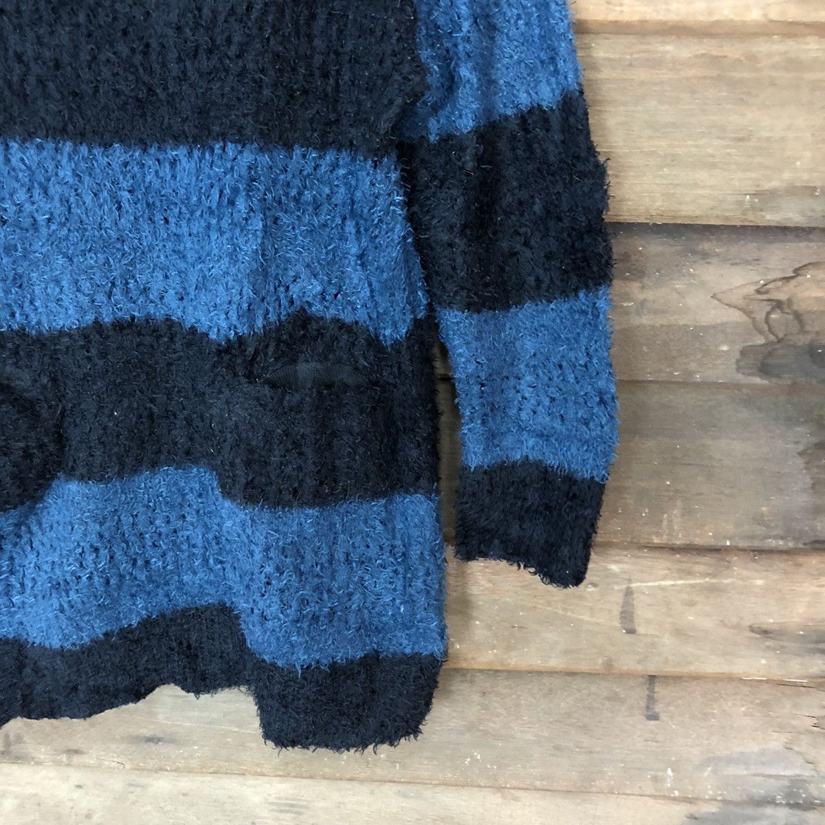 Japanese Brand Chocol Raffline Shag Shaggy Fur Mohair Knitwear #6990 Size US S / EU 44-46 / 1 - 5 Thumbnail