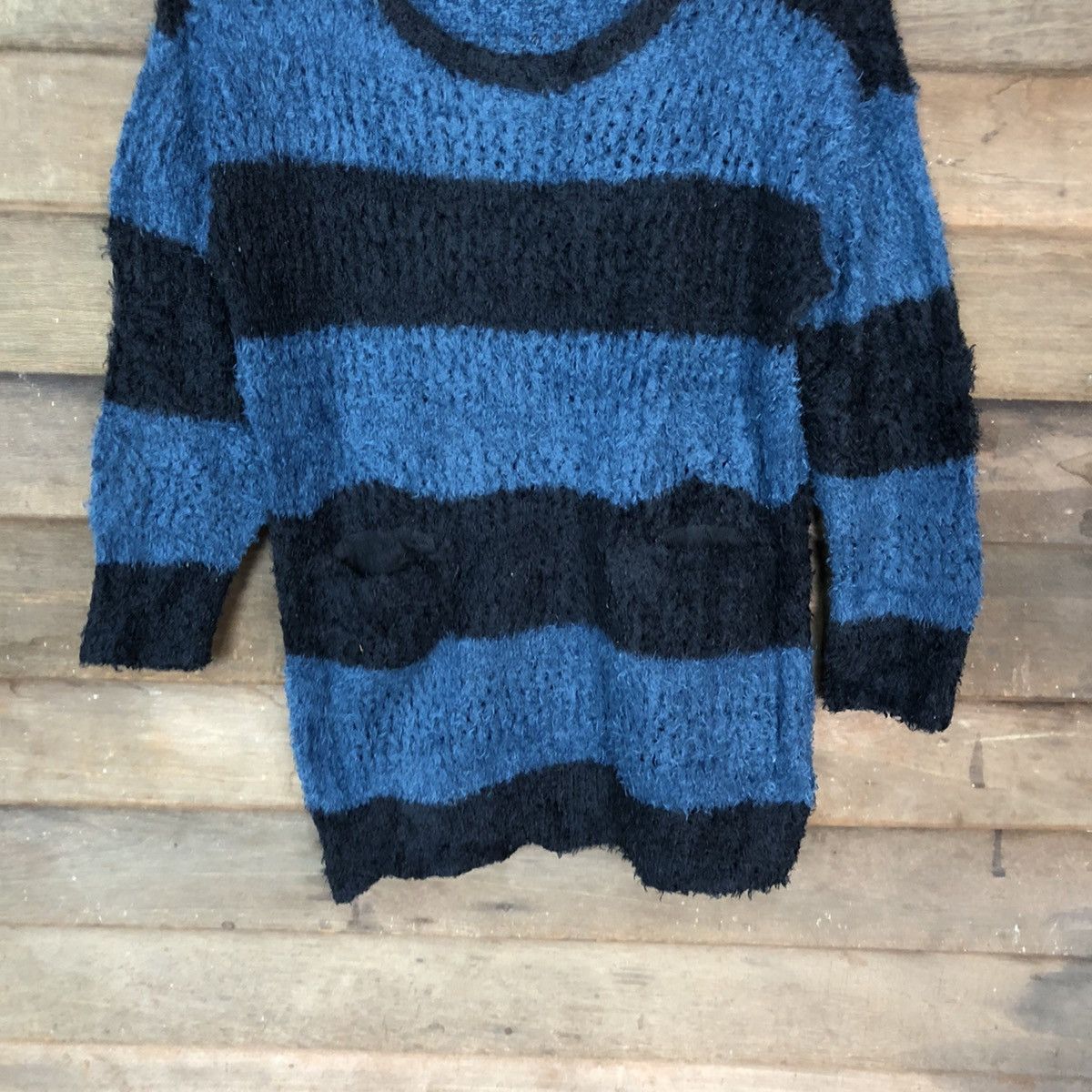 Japanese Brand Chocol Raffline Shag Shaggy Fur Mohair Knitwear #6990 Size US S / EU 44-46 / 1 - 3 Thumbnail