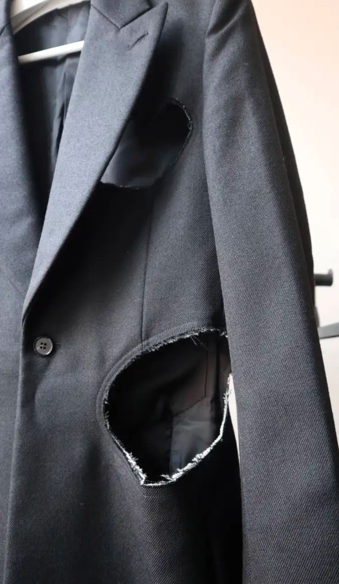 Comme des Garcons Homme Plus Comme des Garcons Homme Plus 14AW "Holy Jackets" Woolen Coat Size US S / EU 44-46 / 1 - 6 Thumbnail