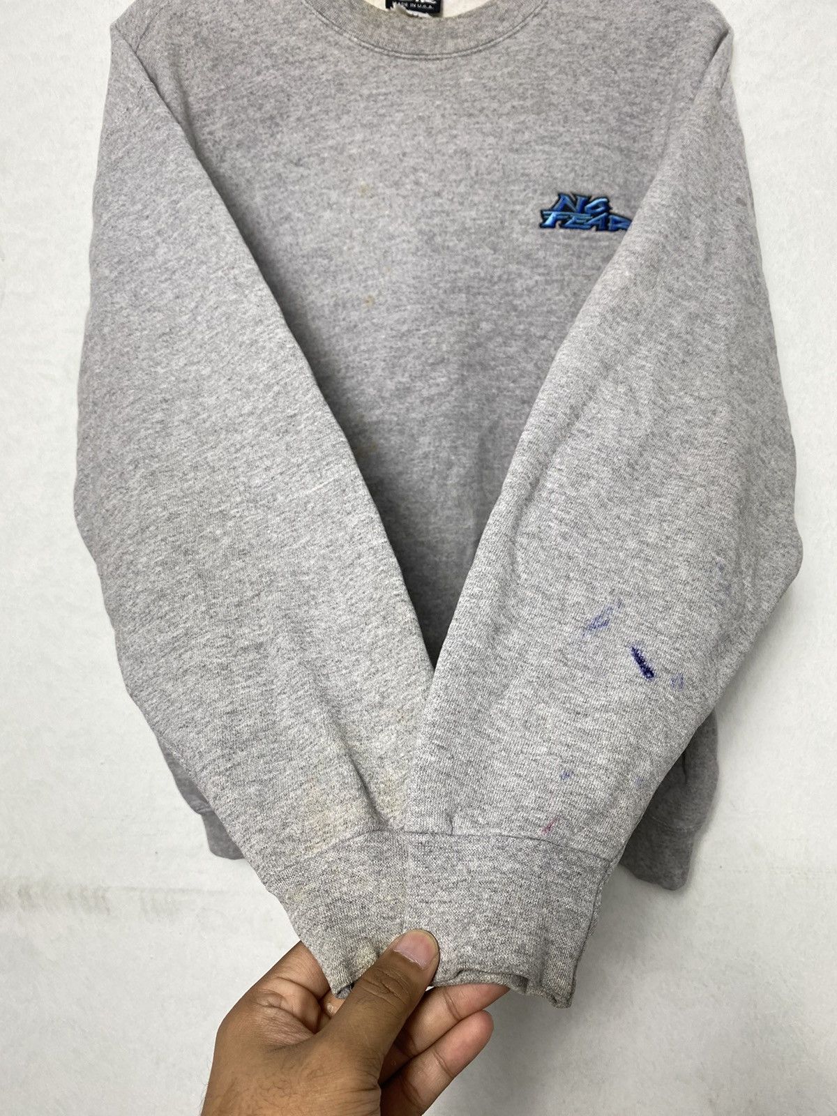 Japanese Brand × No Fear × Vintage Vintage No Fear Crewneck / Traviss Flacko Scott Size US L / EU 52-54 / 3 - 3 Thumbnail